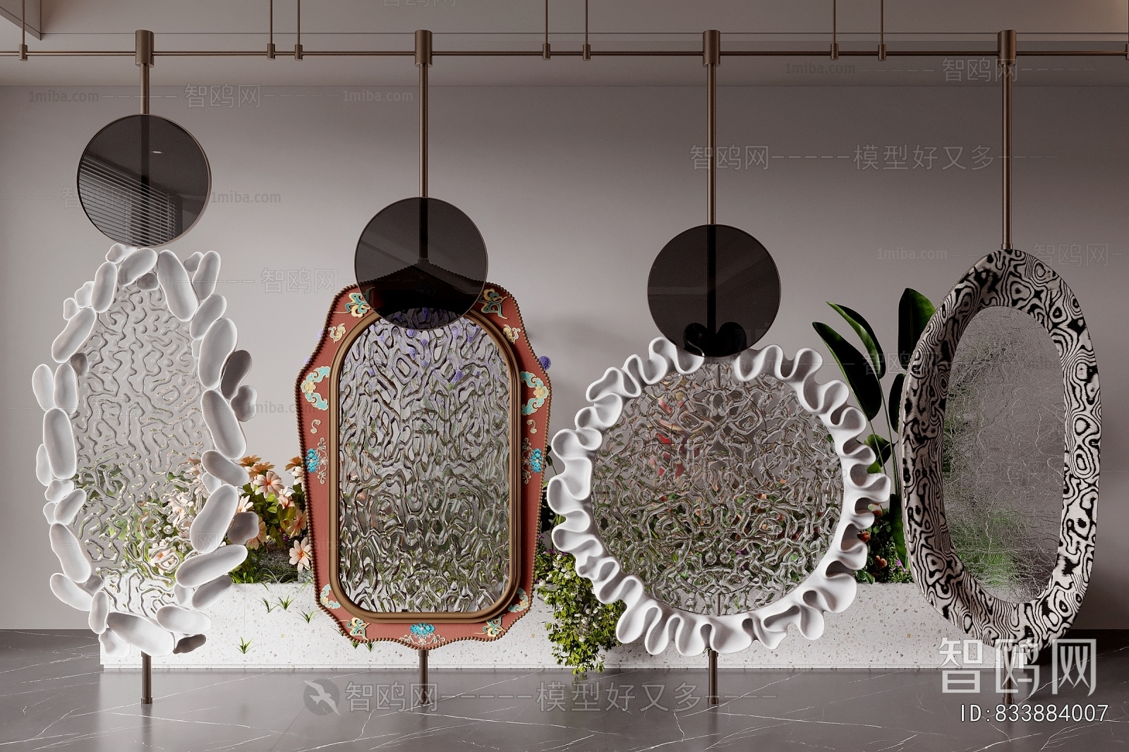 Modern Glass Screen Partition