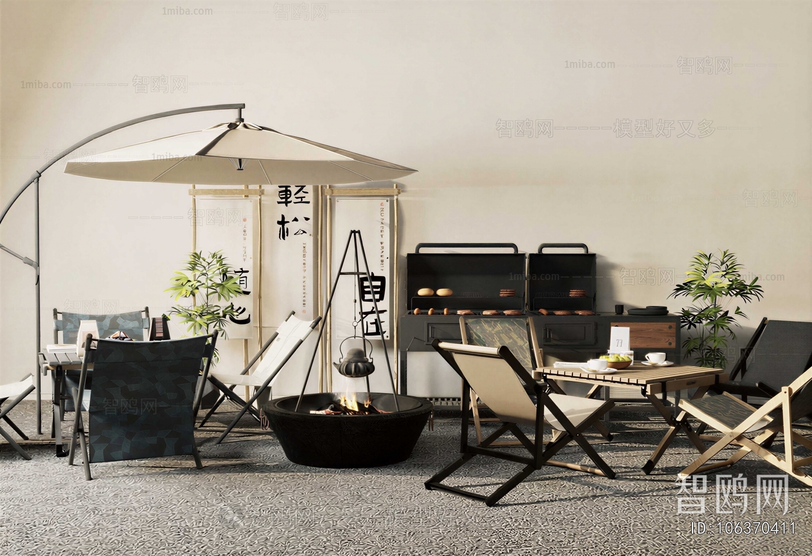 New Chinese Style Outdoor Tables And Chairs