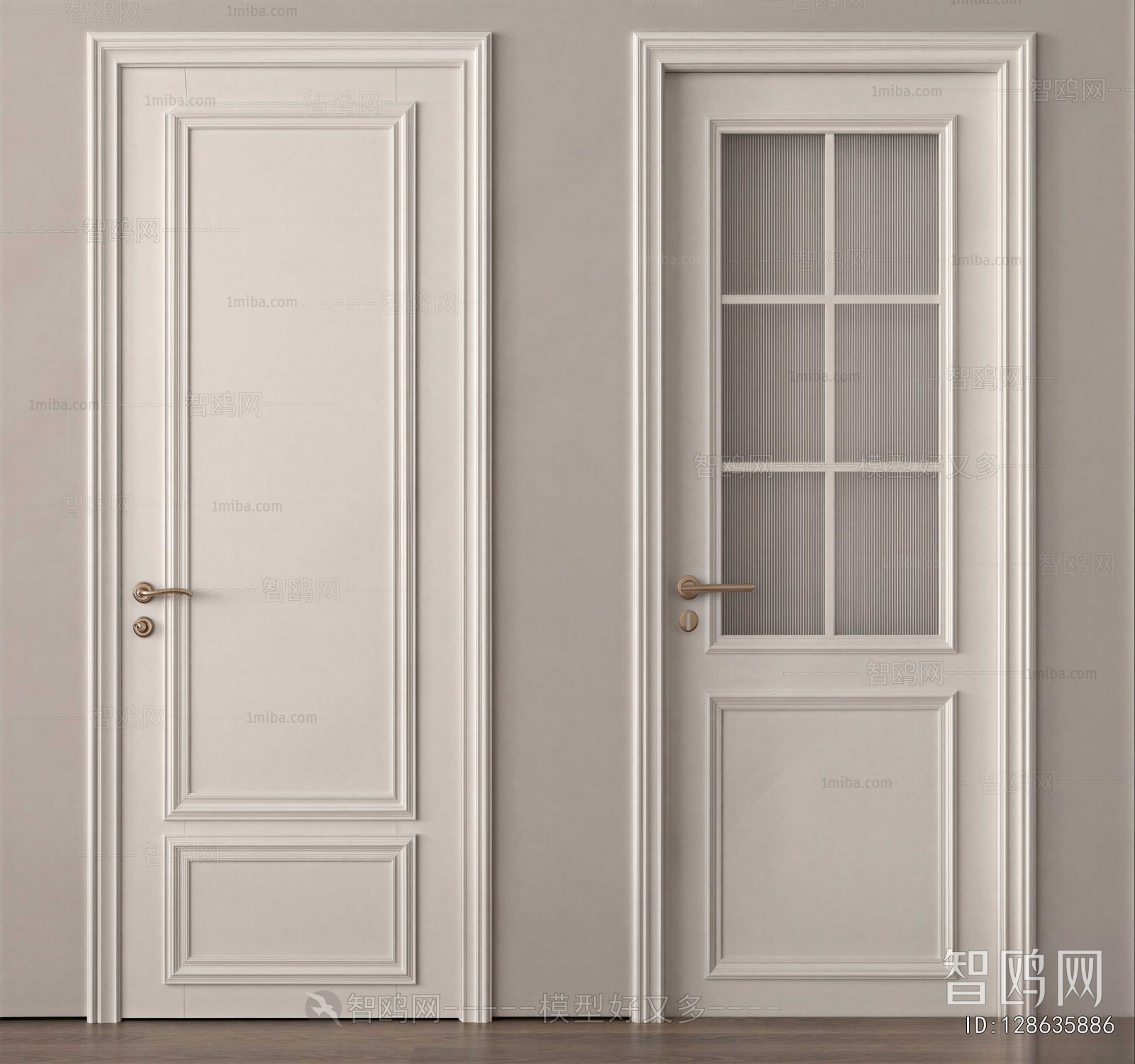 French Style Single Door