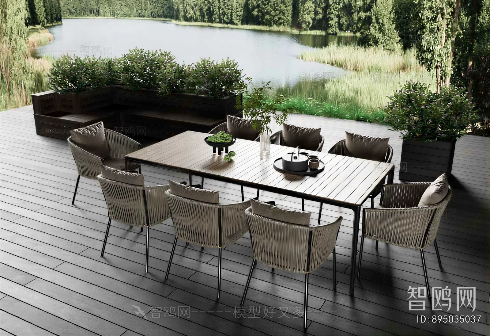 New Chinese Style Dining Table And Chairs