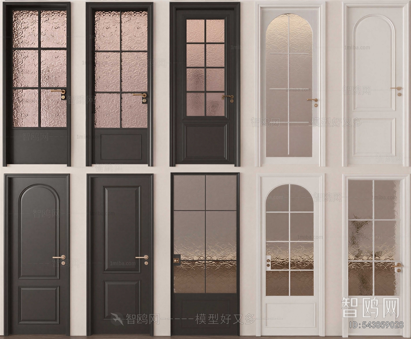 French Style Single Door