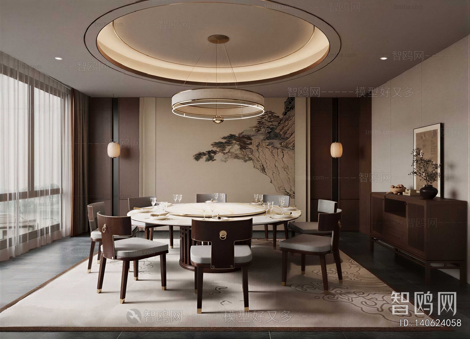 New Chinese Style Restaurant Box