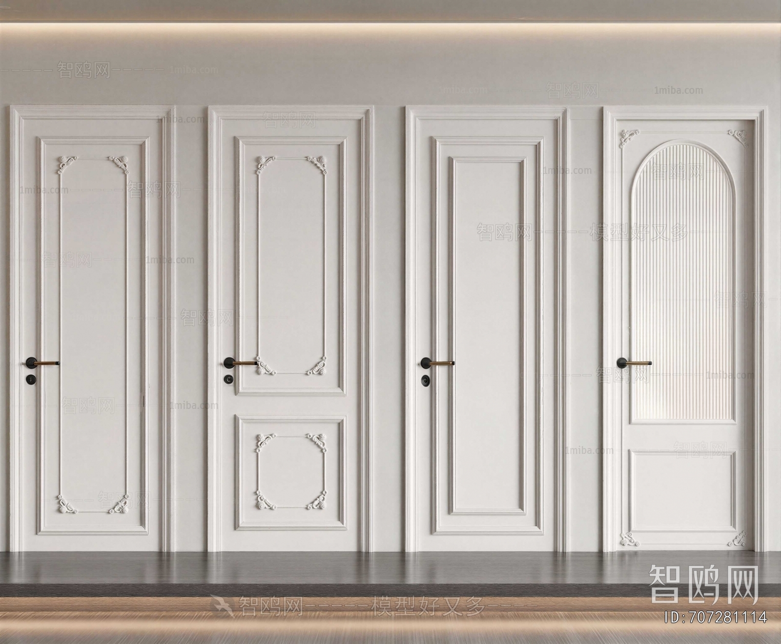 French Style Single Door