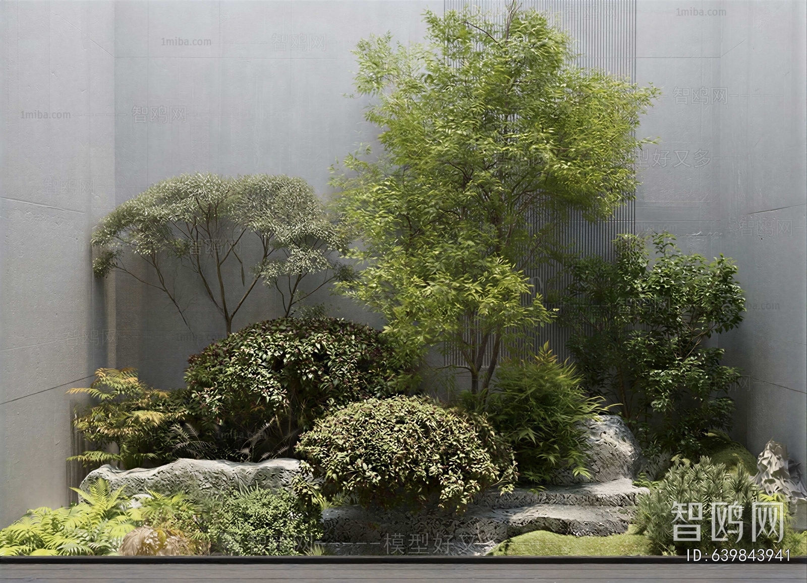 Modern Courtyard/landscape