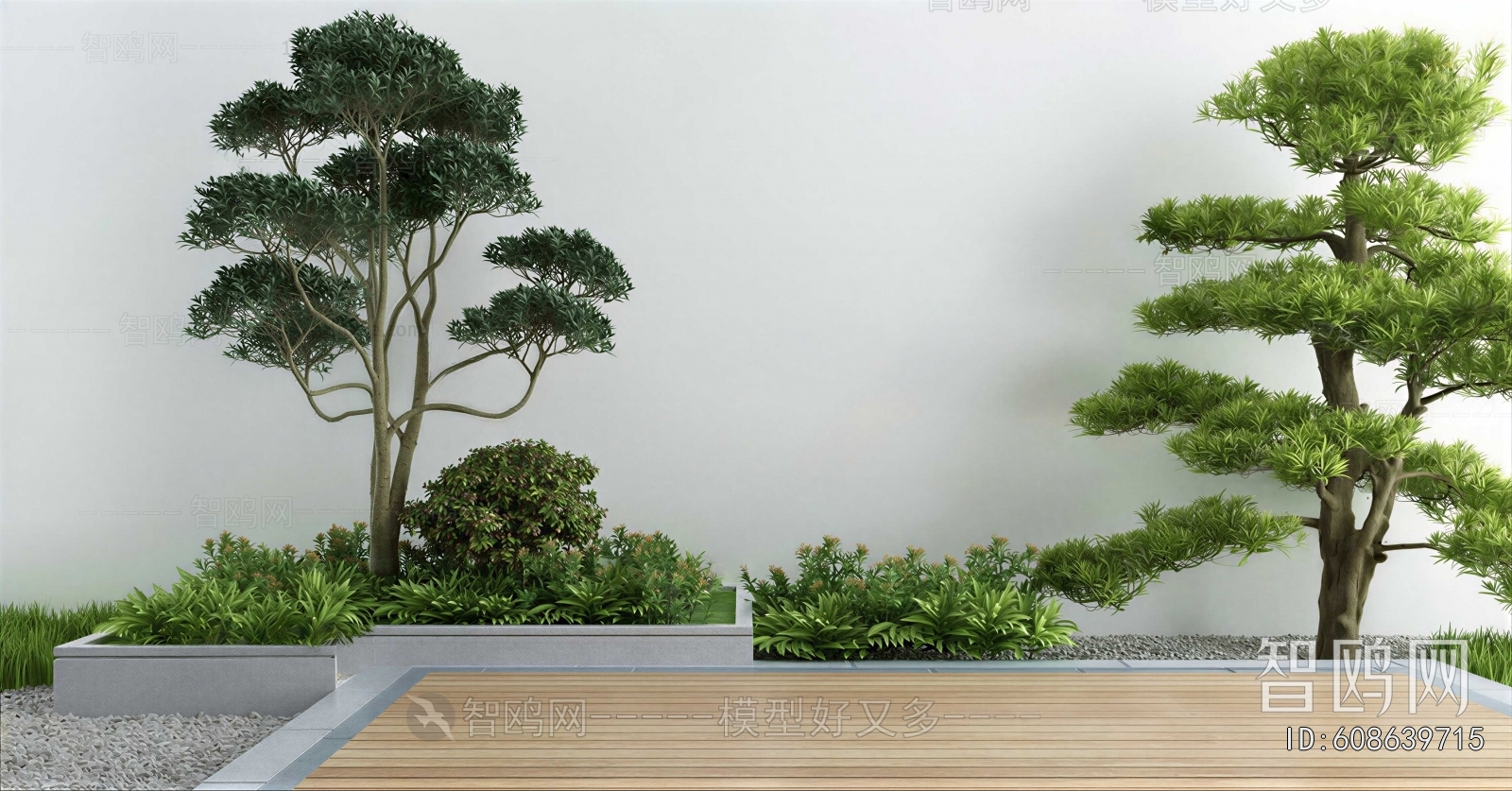 New Chinese Style Courtyard/landscape