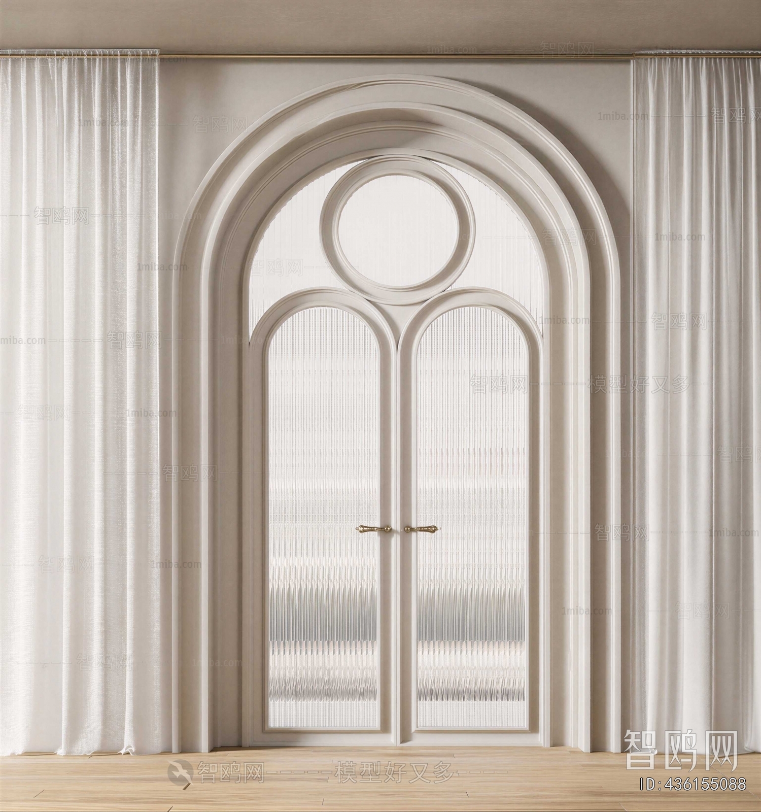 French Style Double Door