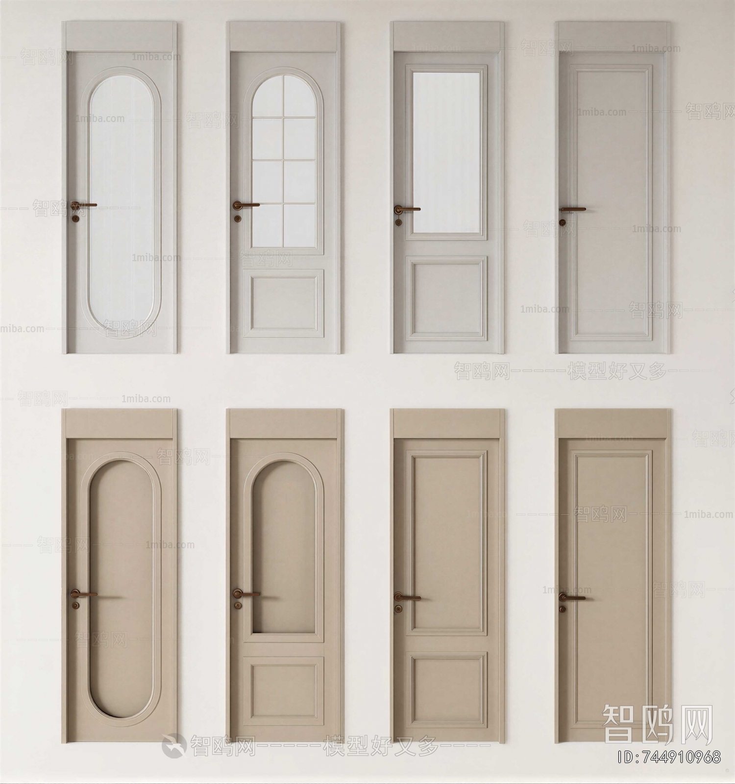 French Style Single Door