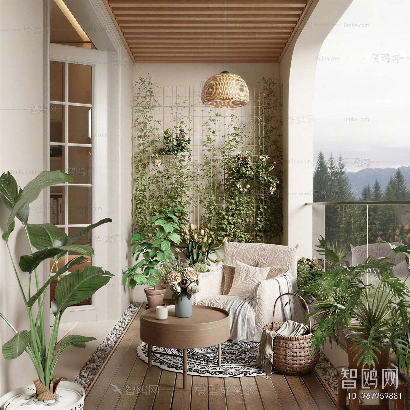 Modern Leisure Balcony