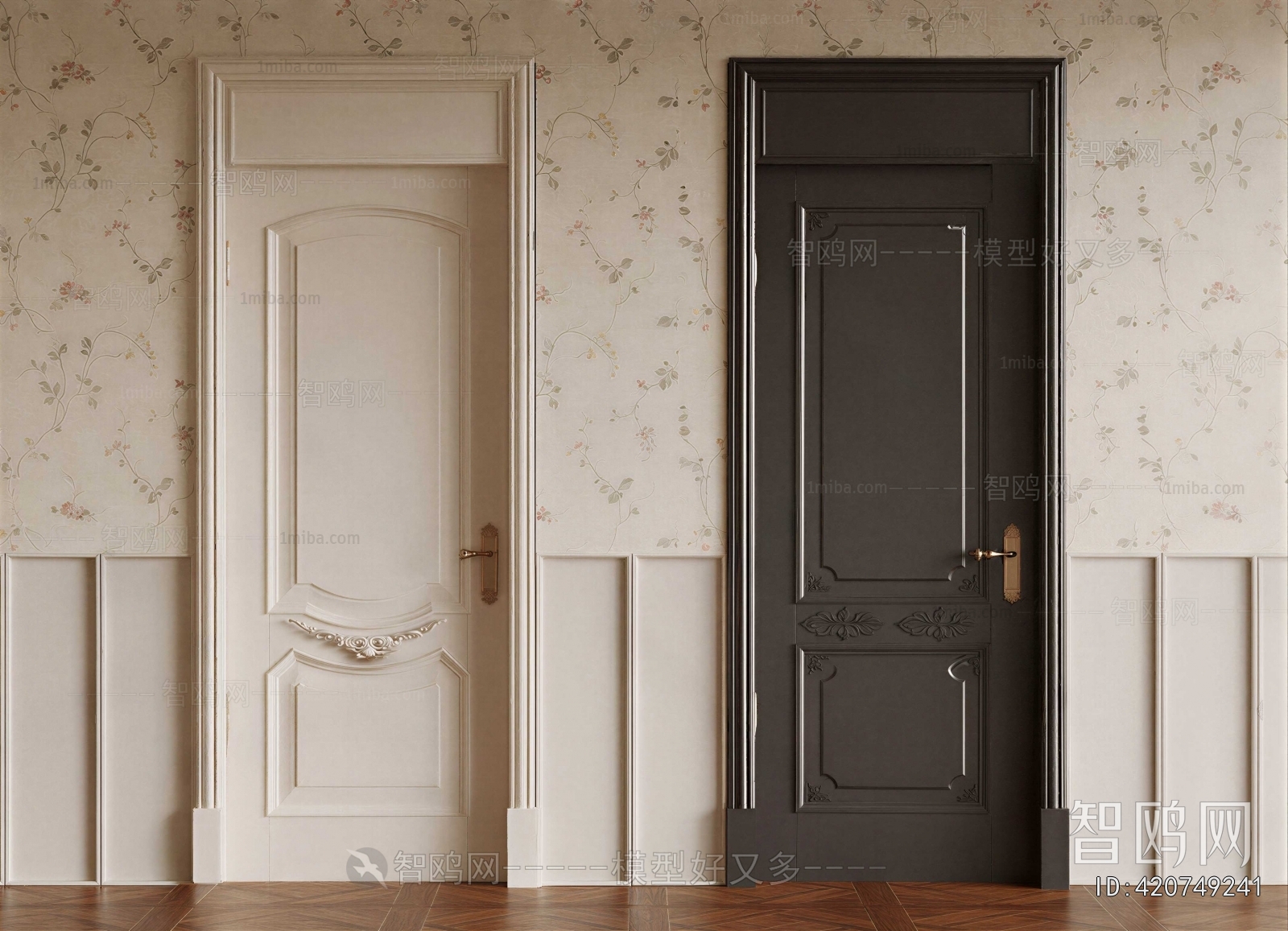 French Style Single Door