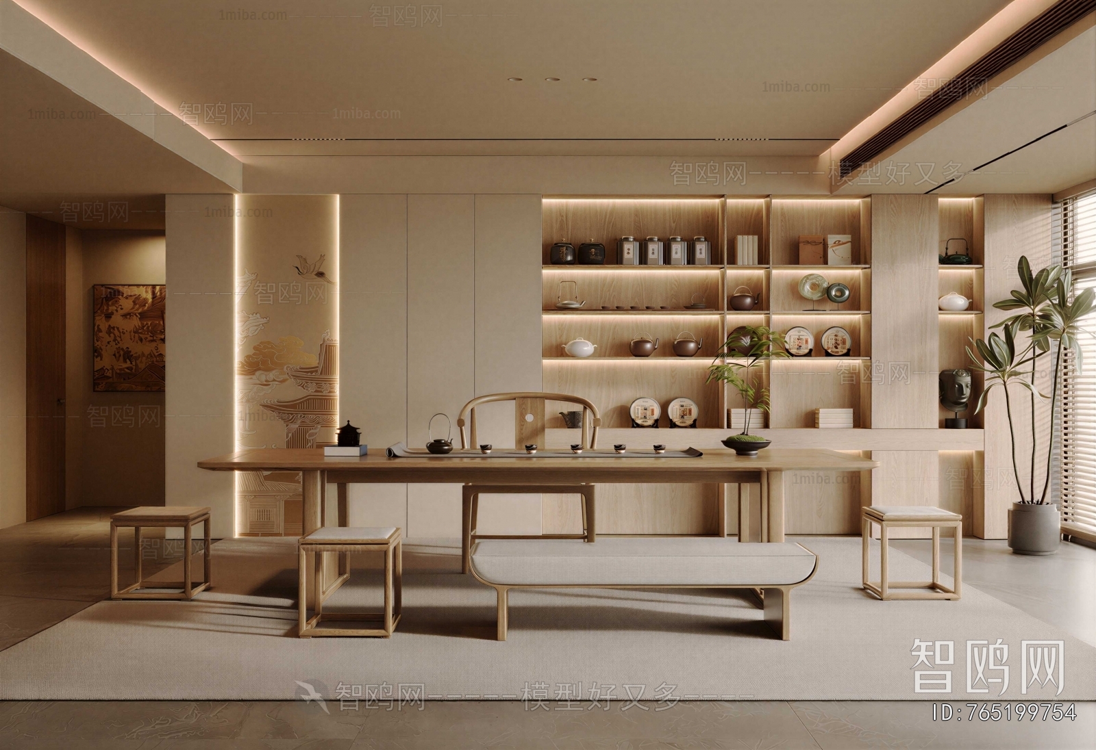 New Chinese Style Tea House