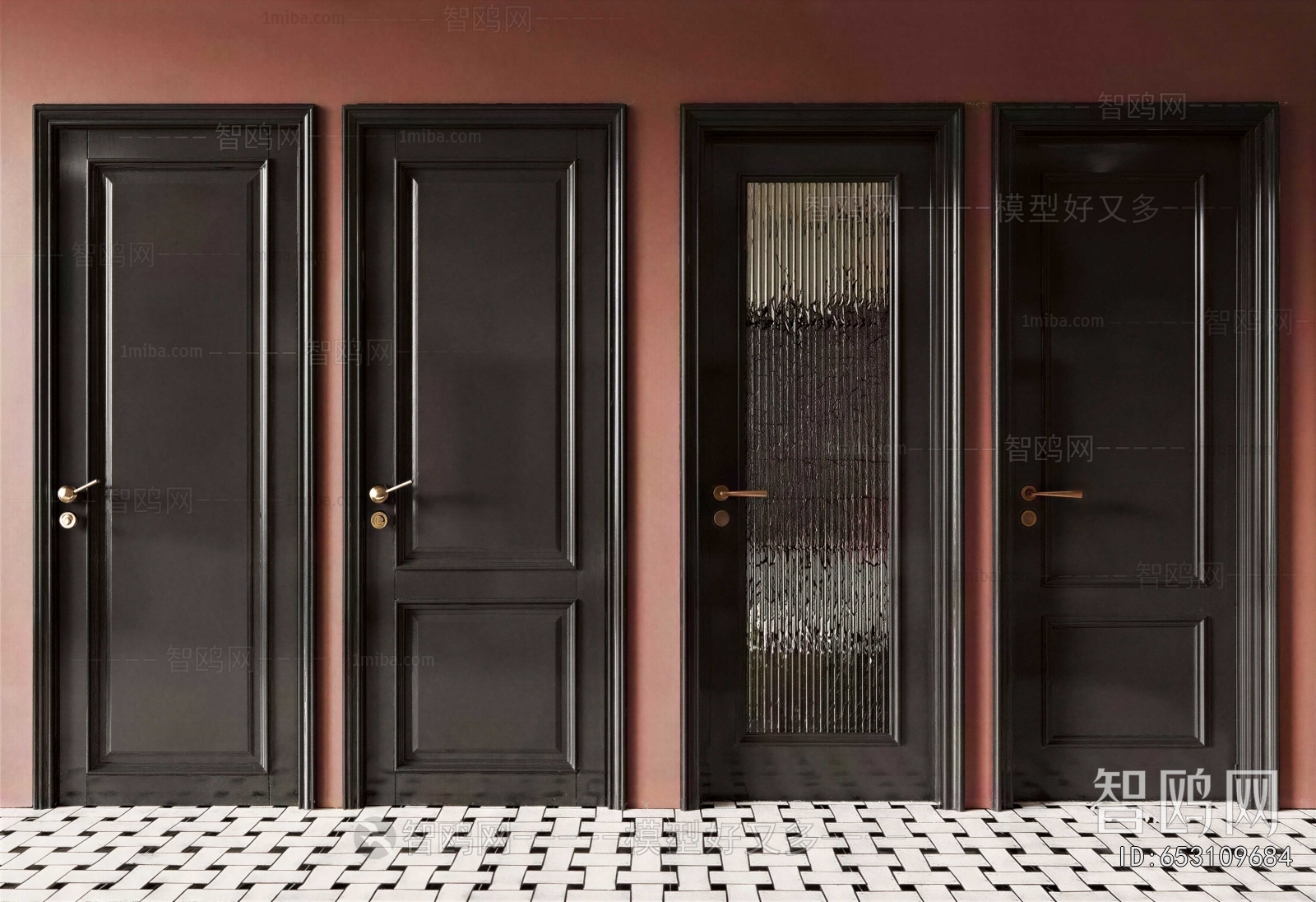 French Style Single Door