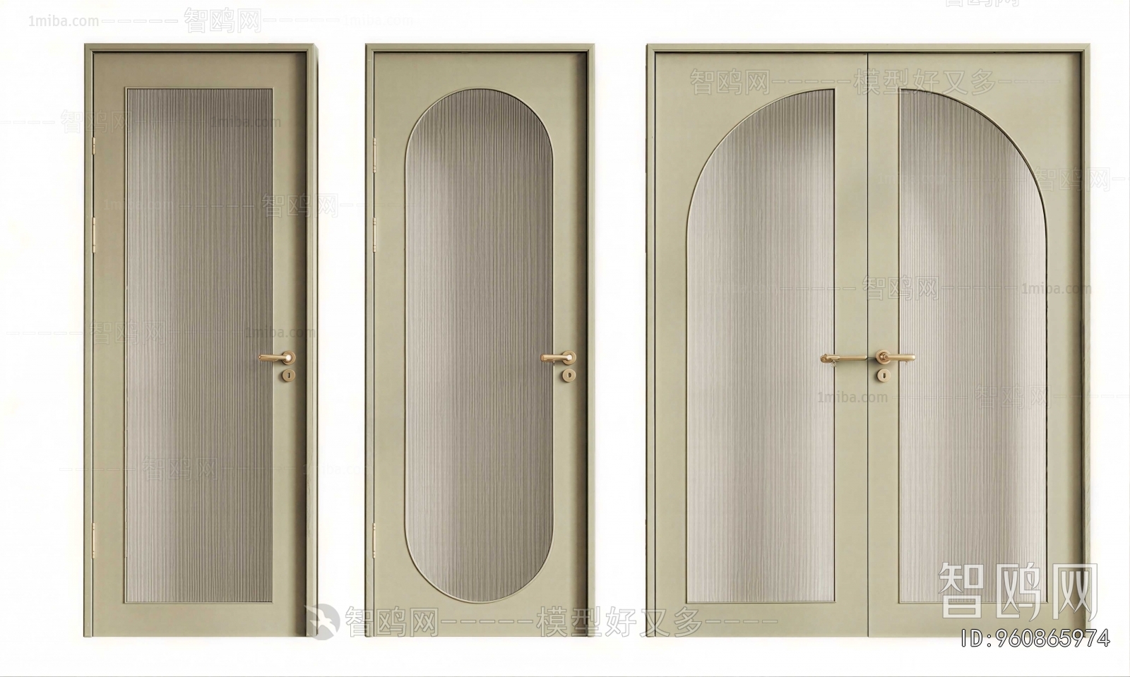 French Style Single Door
