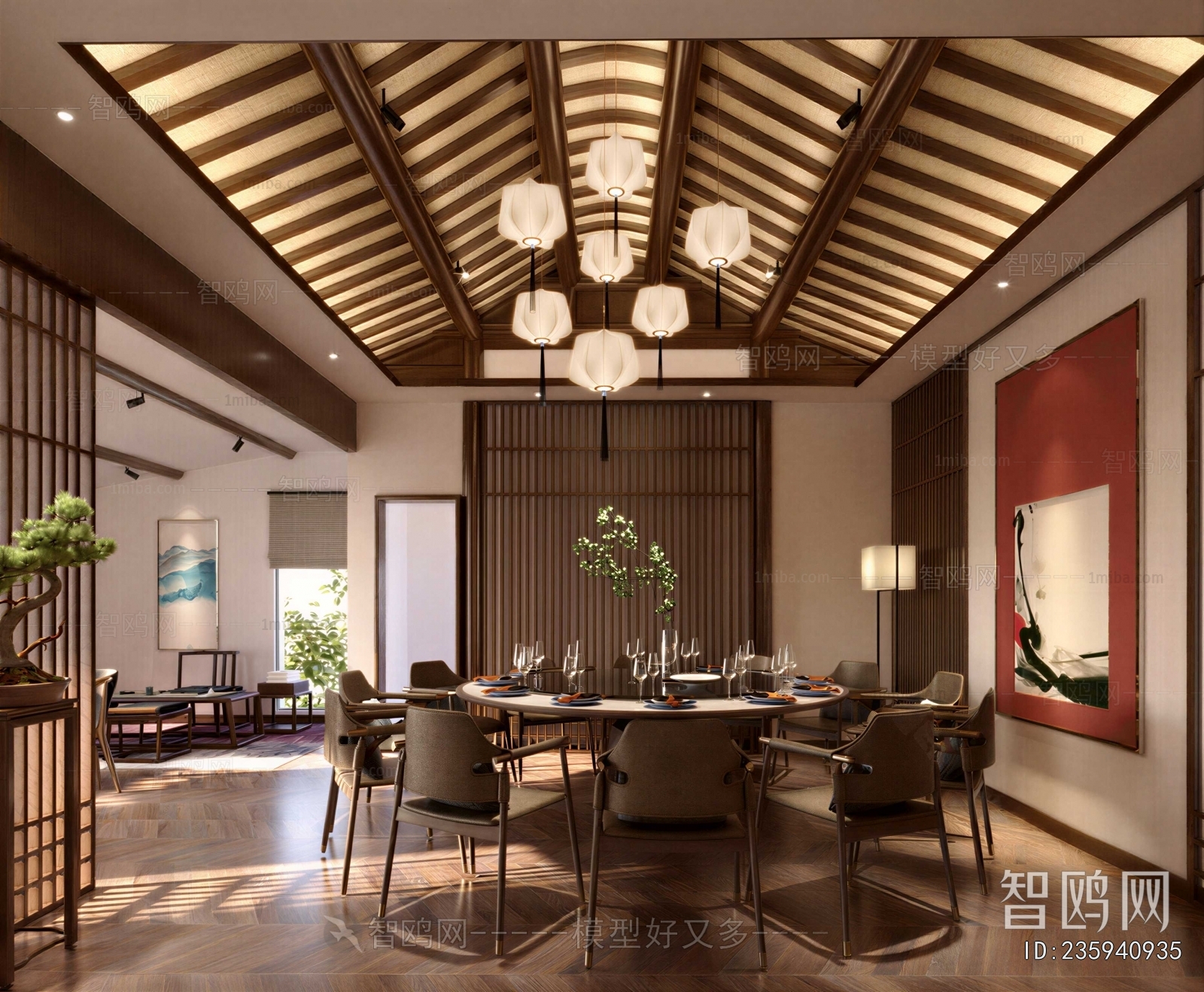 New Chinese Style Restaurant Box