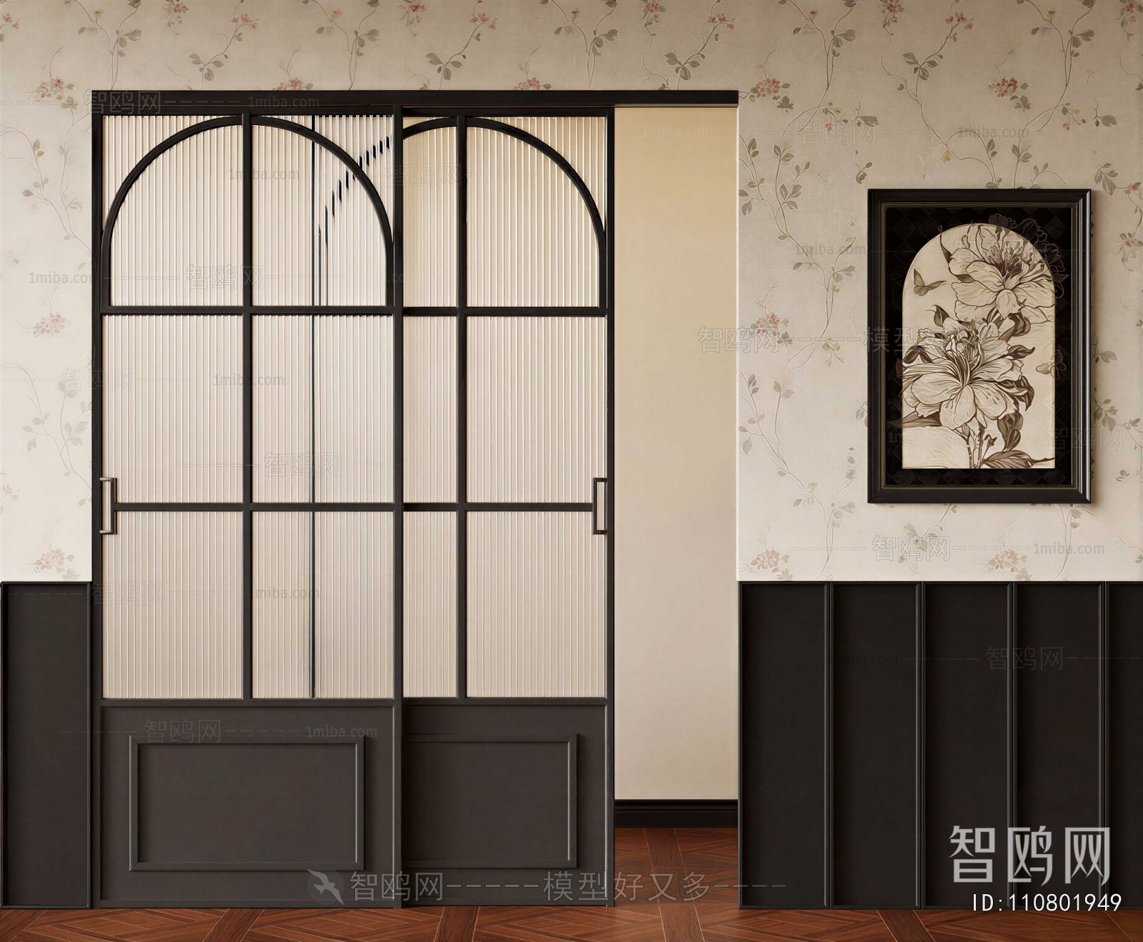 French Style Sliding Door