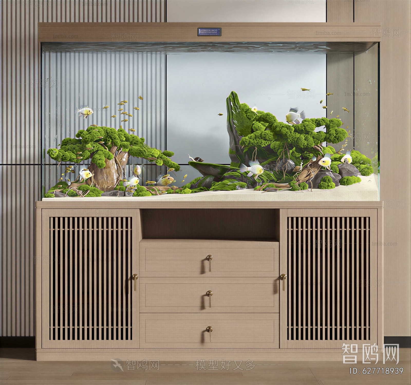 New Chinese Style Fish Tank