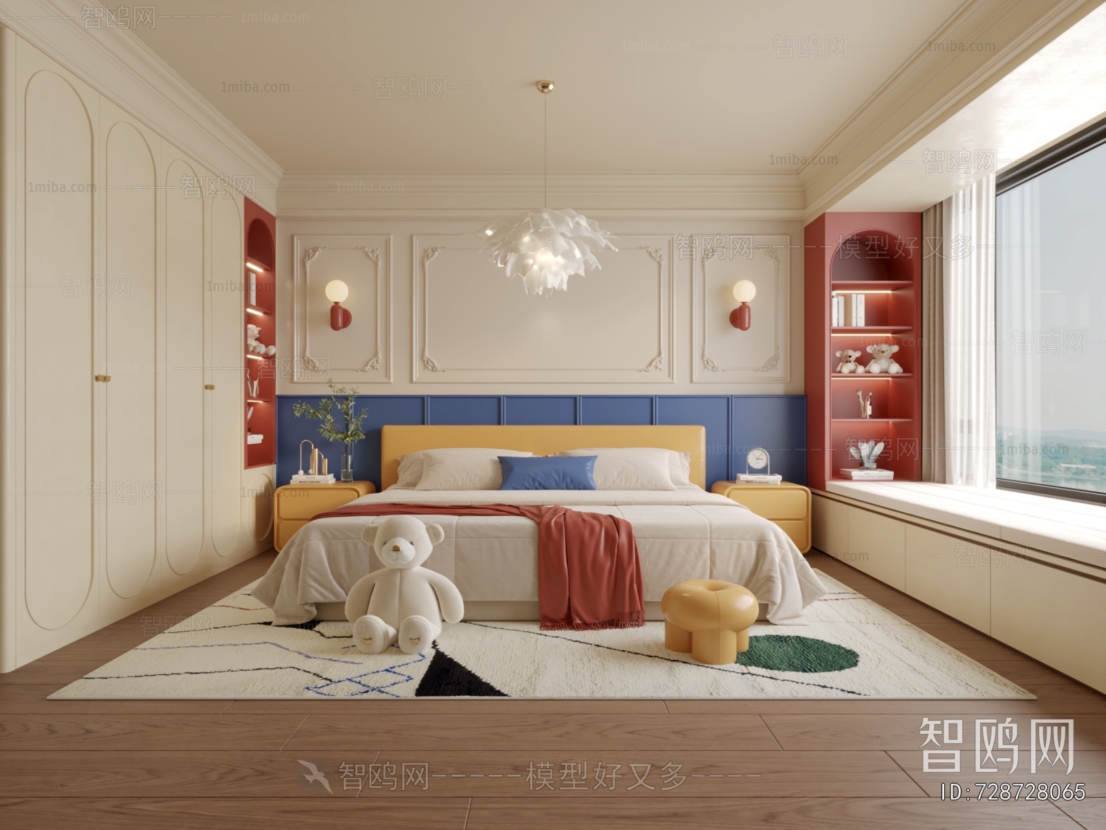 French Style Children's Room