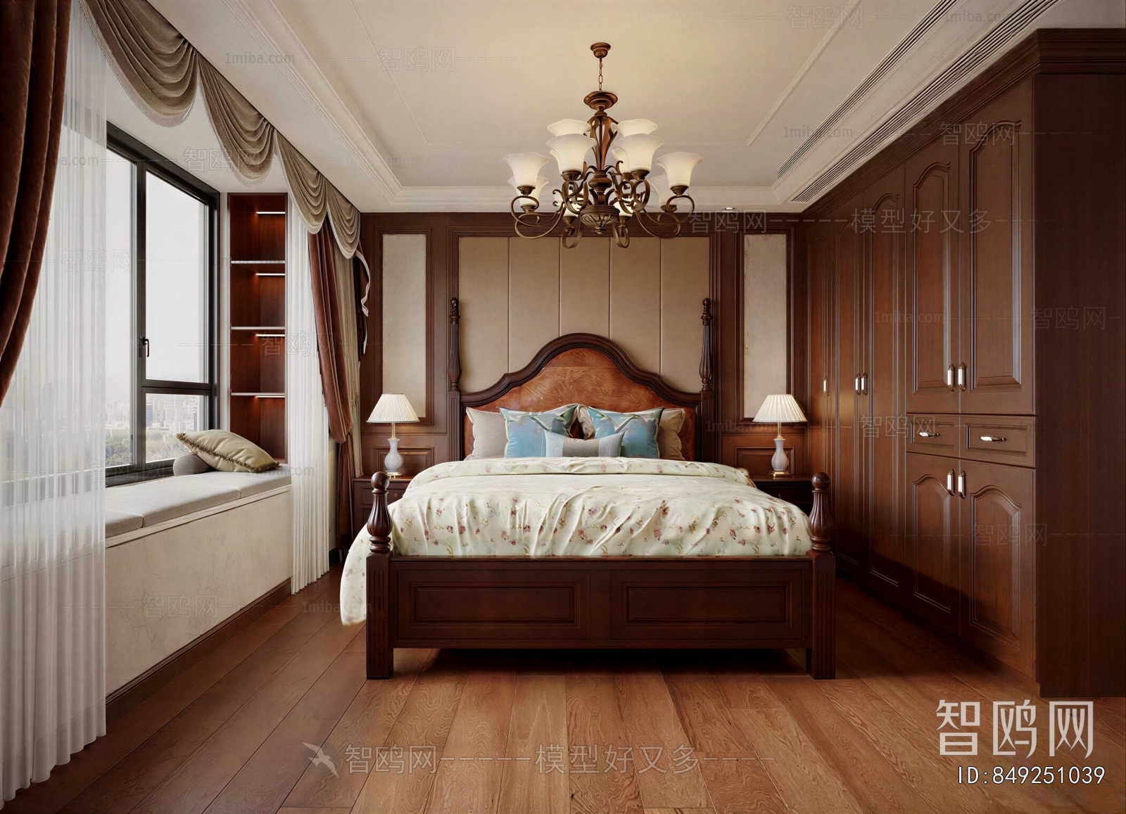 American Style Bedroom