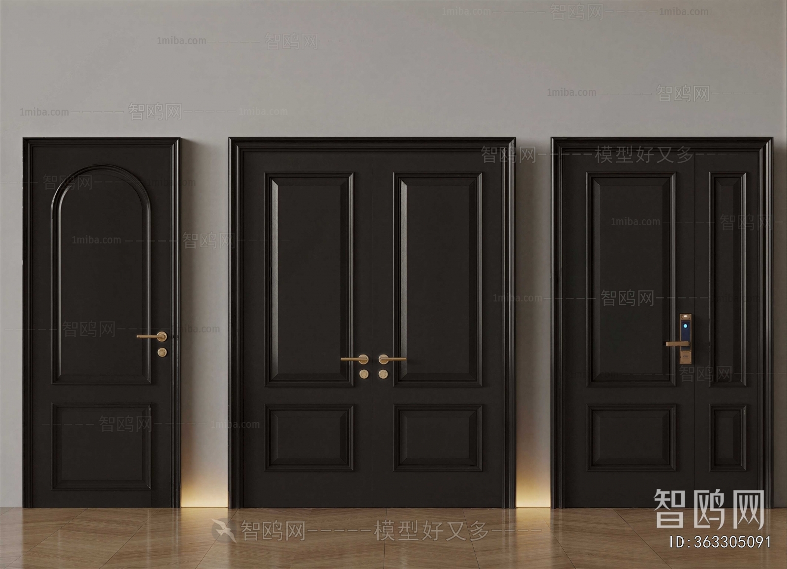 French Style Single Door