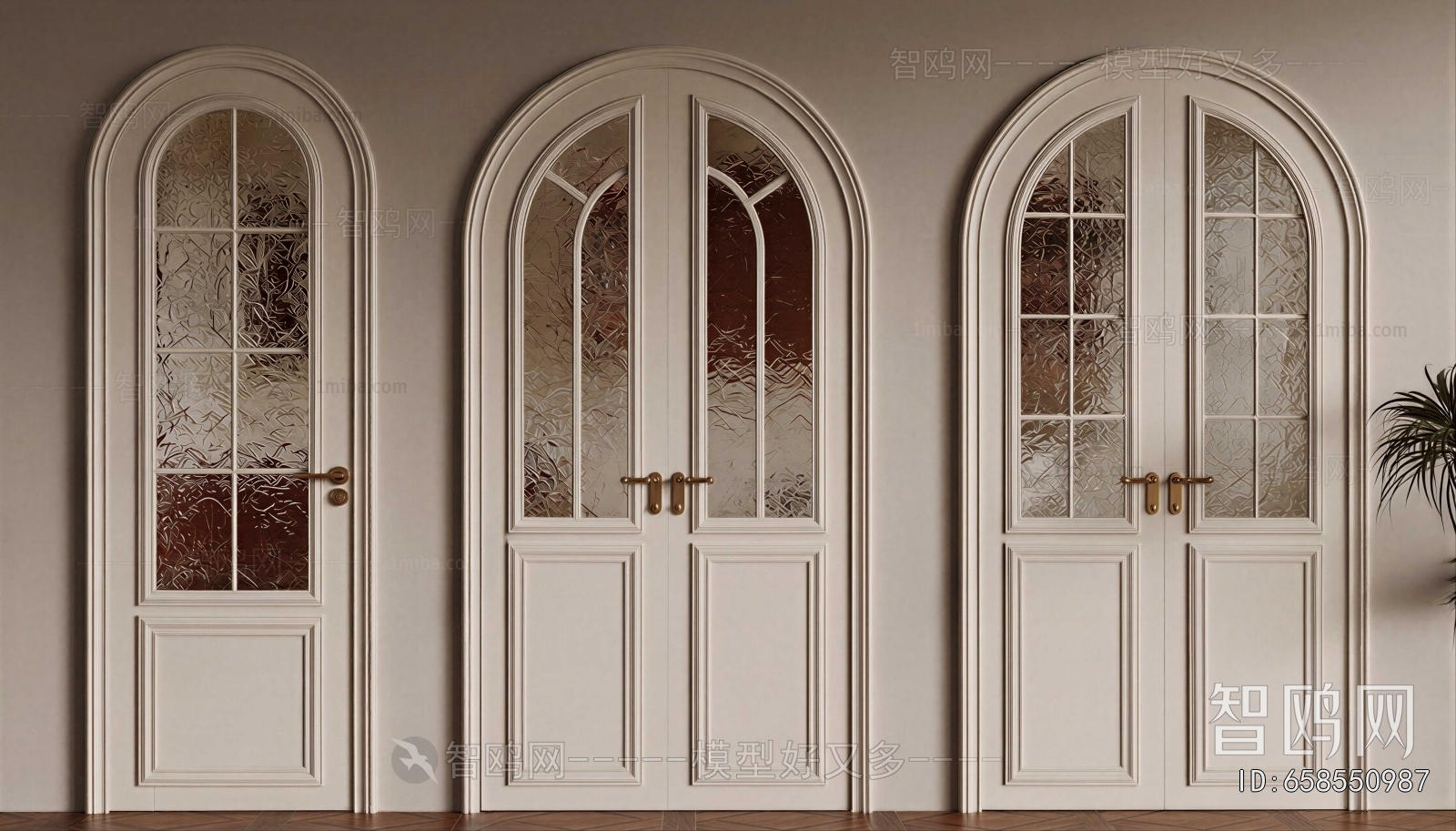 French Style Double Door
