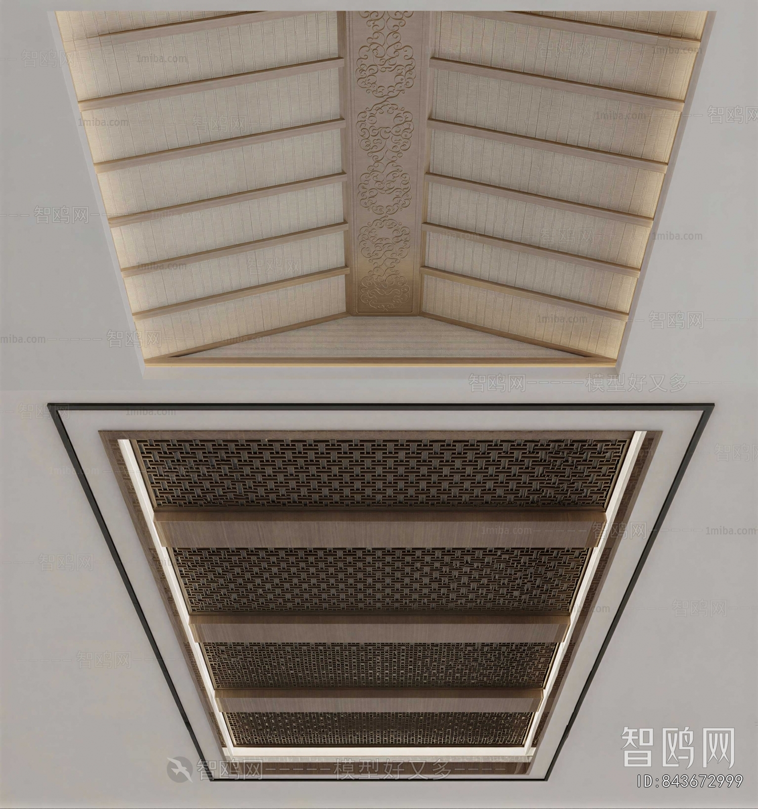 New Chinese Style Suspended Ceiling