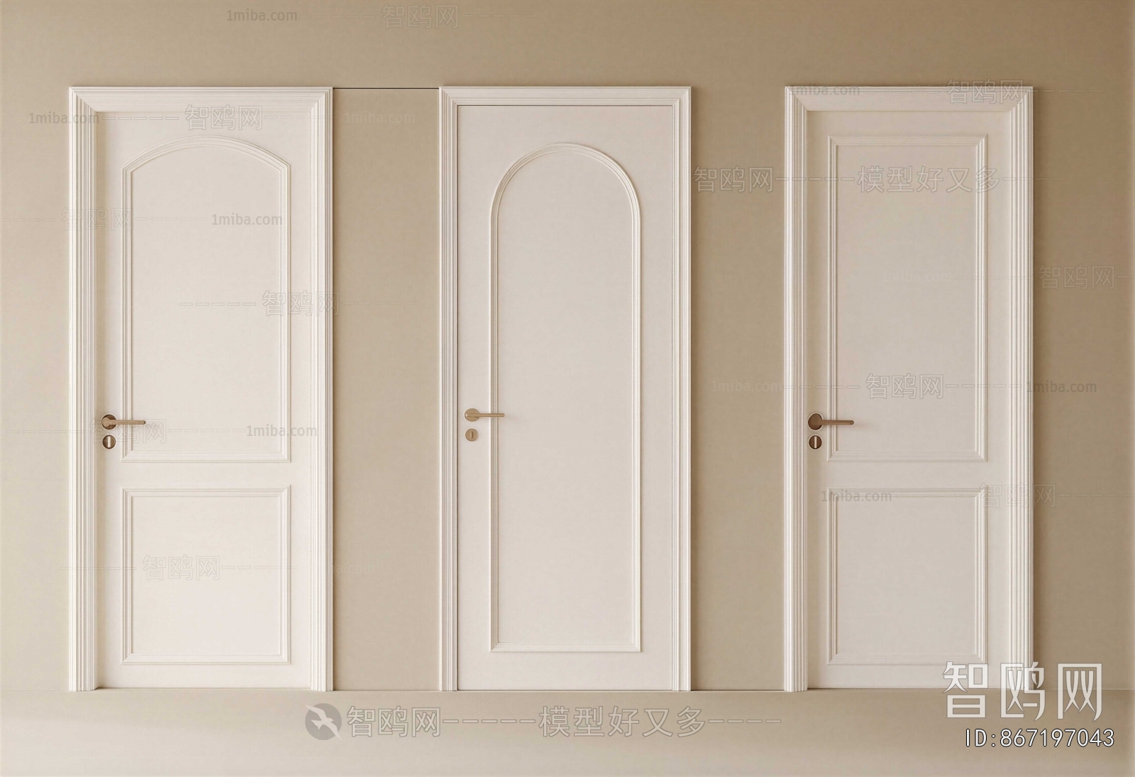 French Style Single Door