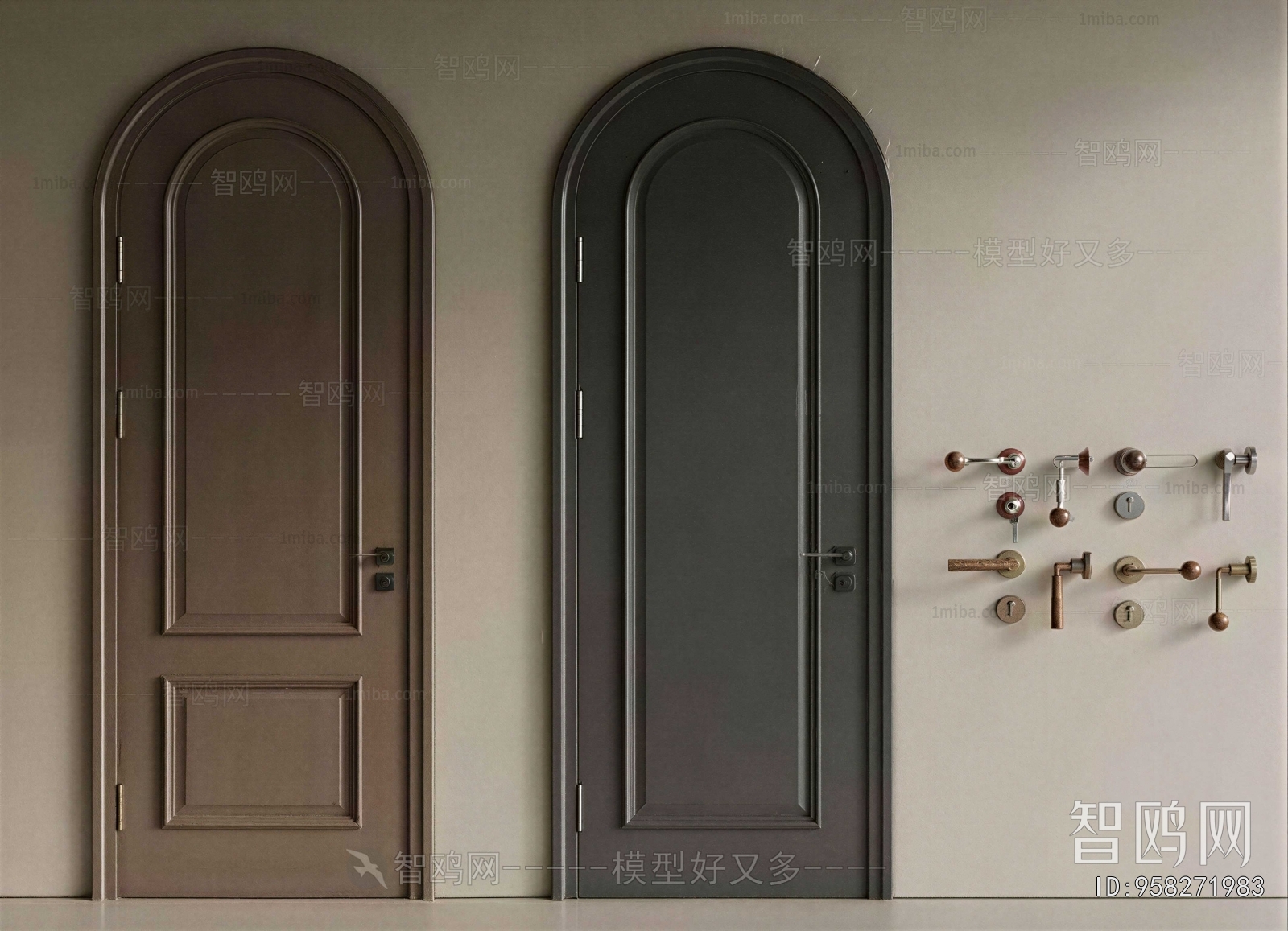 French Style Single Door