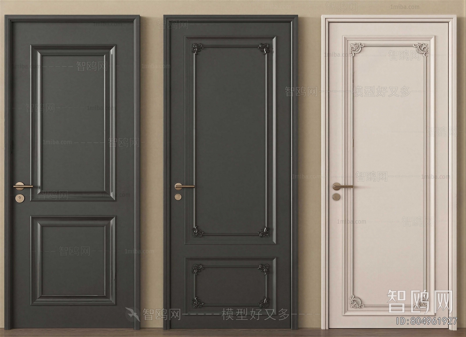 French Style Single Door