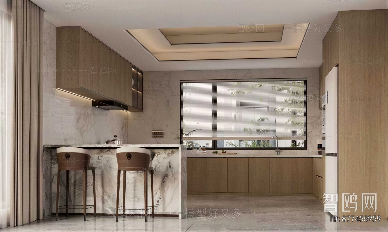 Modern Open Kitchen