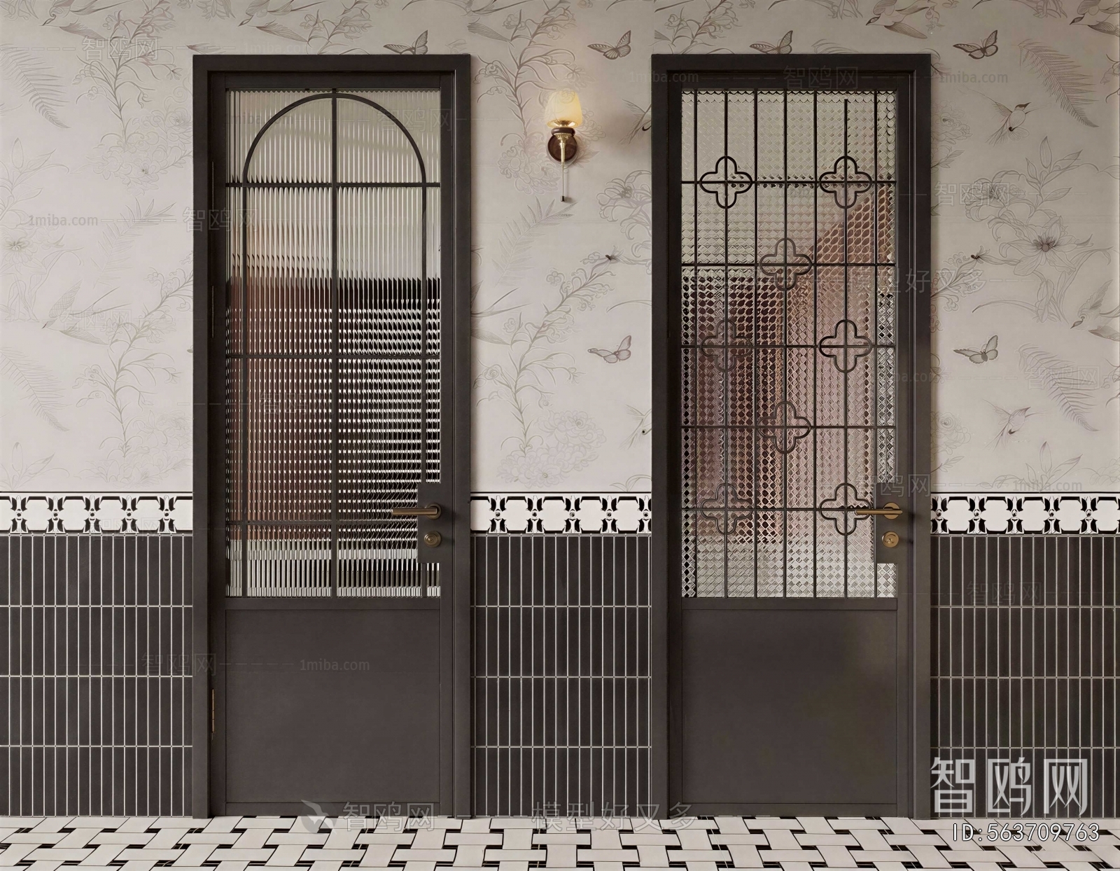 French Style Single Door