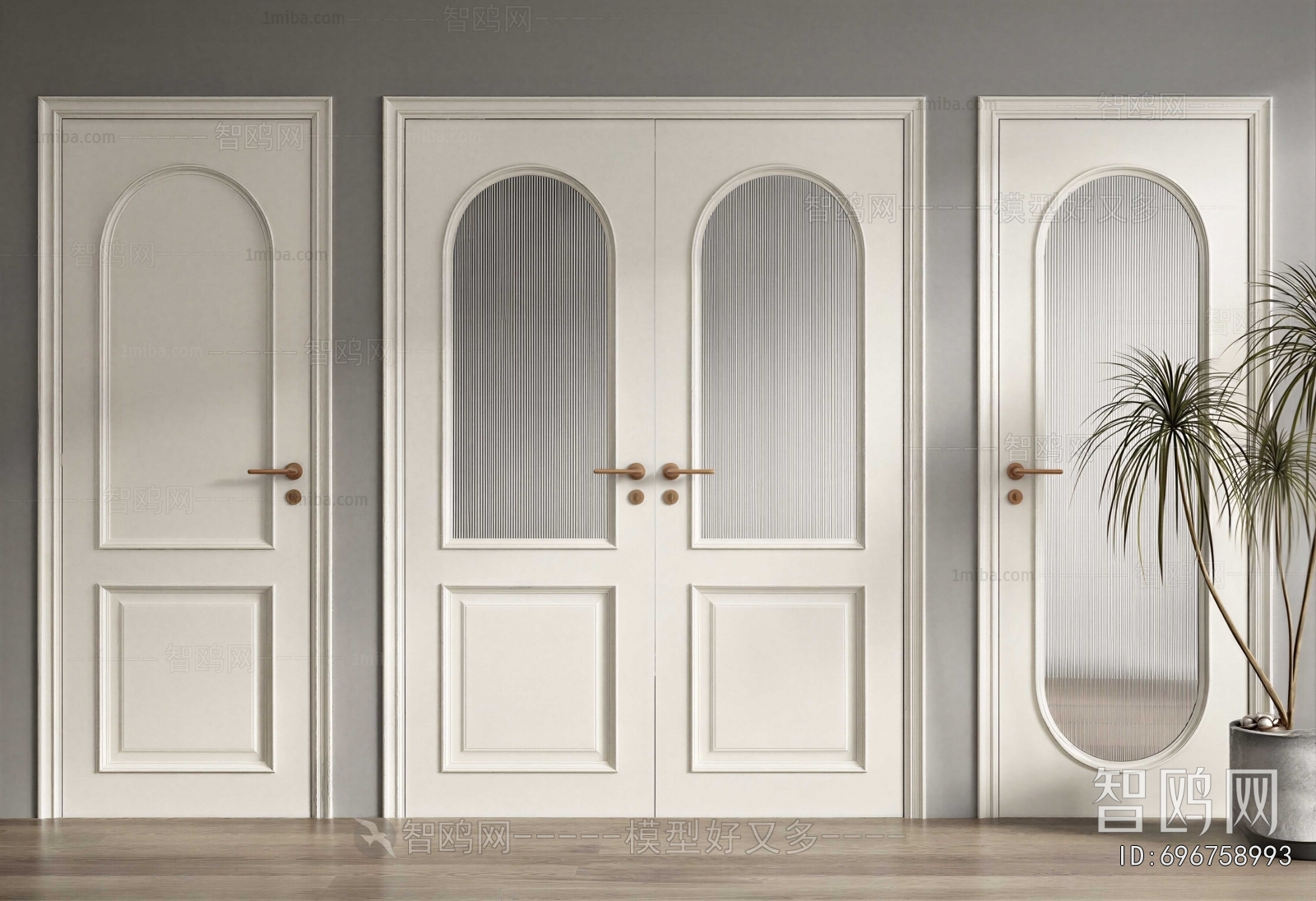 French Style Double Door