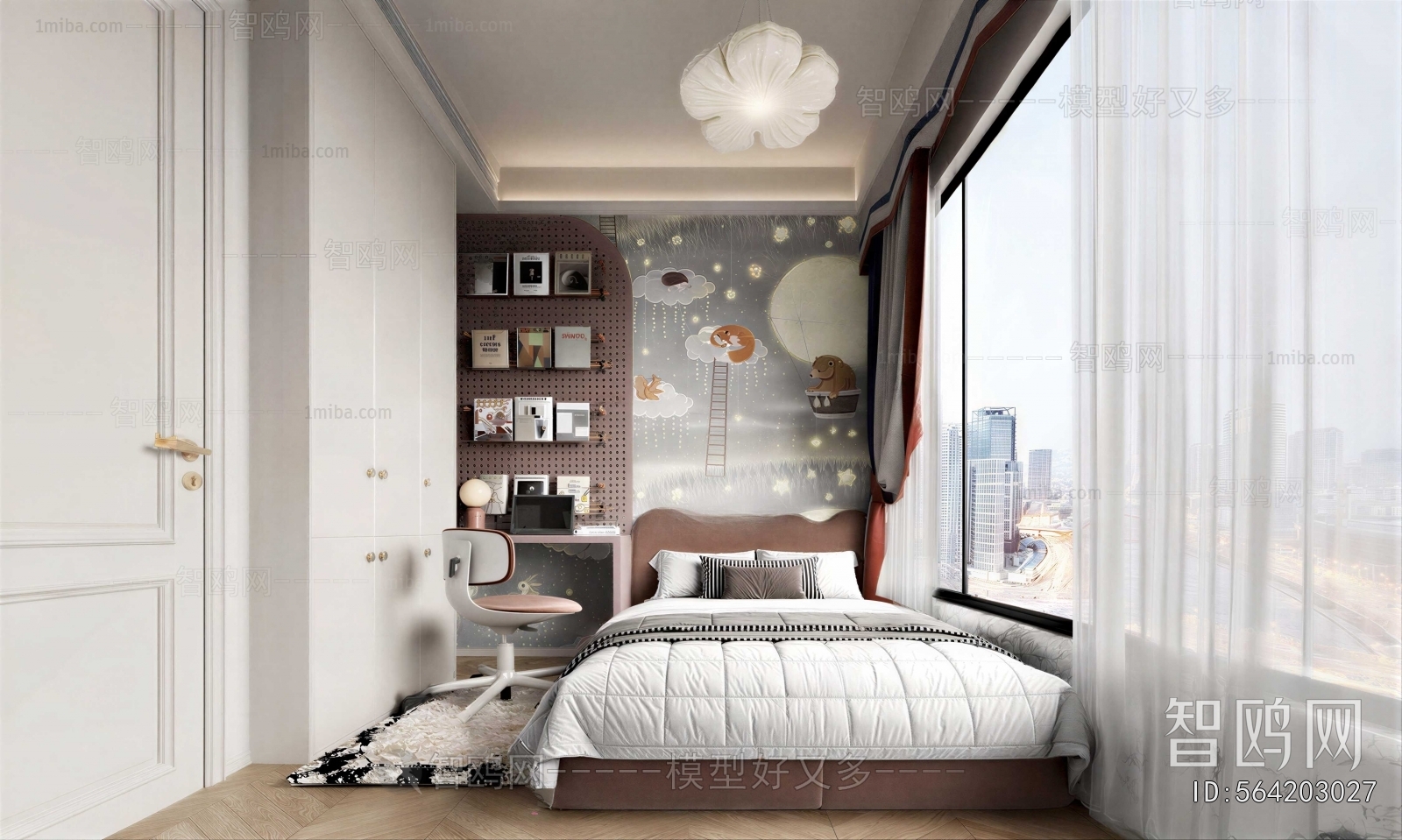 Modern Girl's Room Daughter's Room