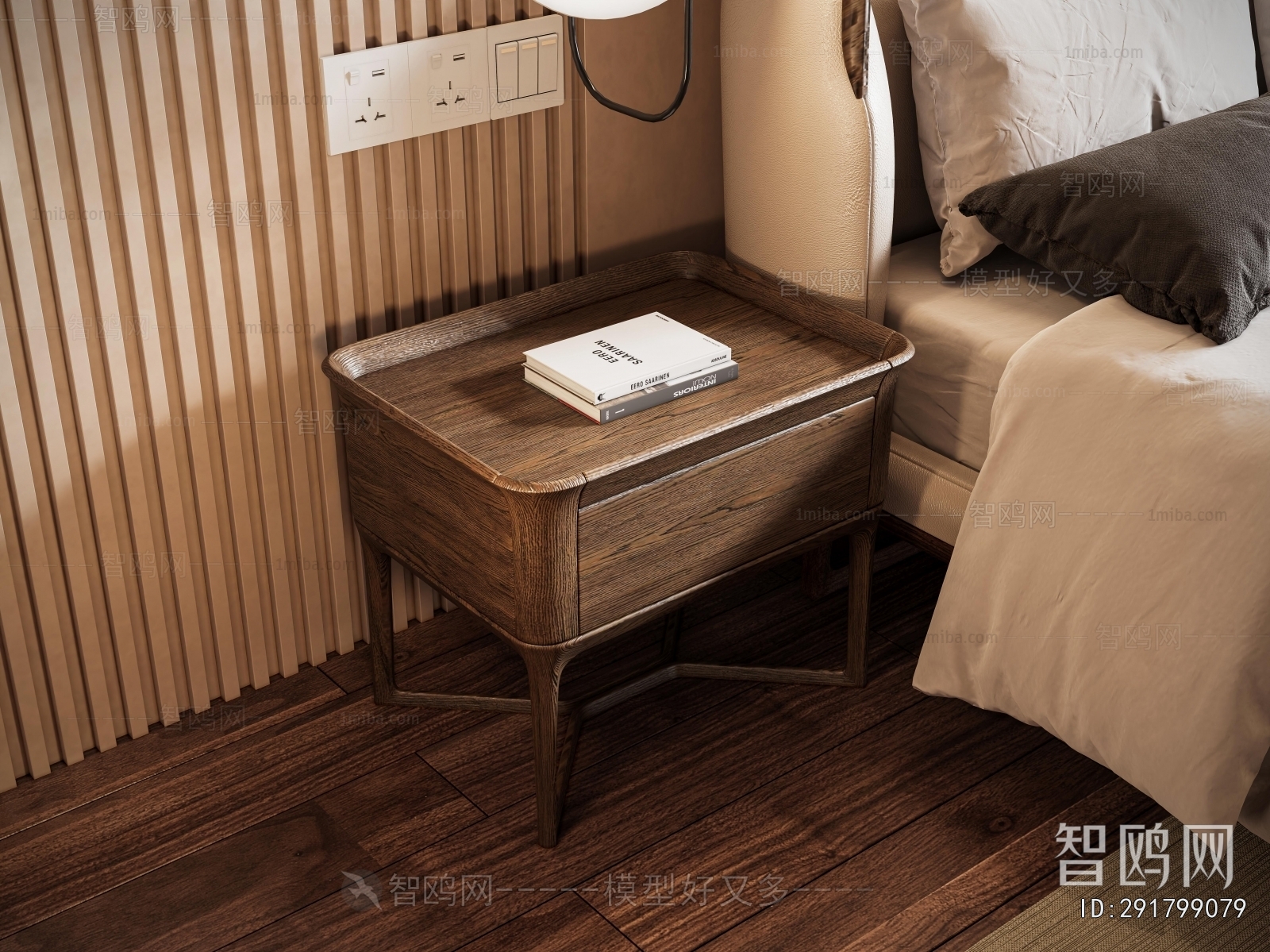 New Chinese Style Double Bed