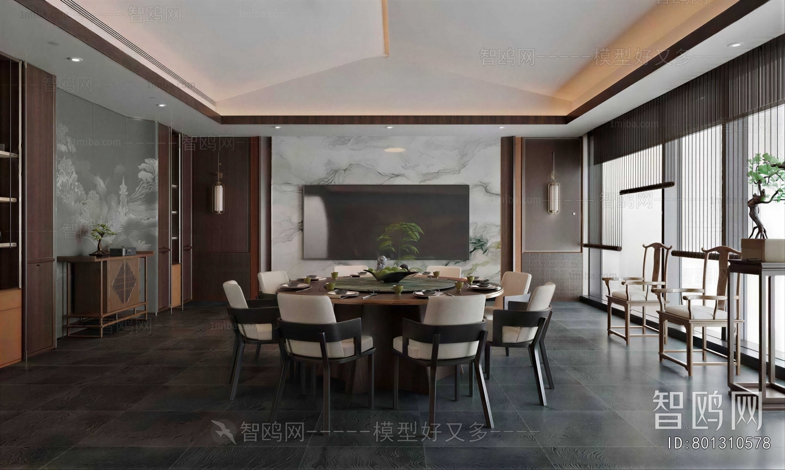 New Chinese Style Restaurant Box