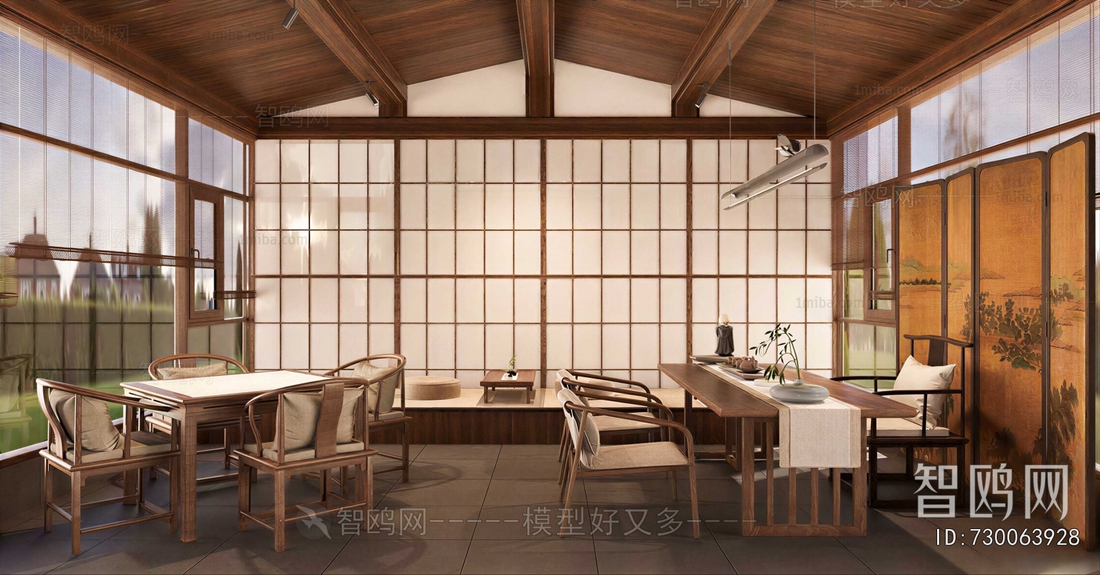 New Chinese Style Tea House