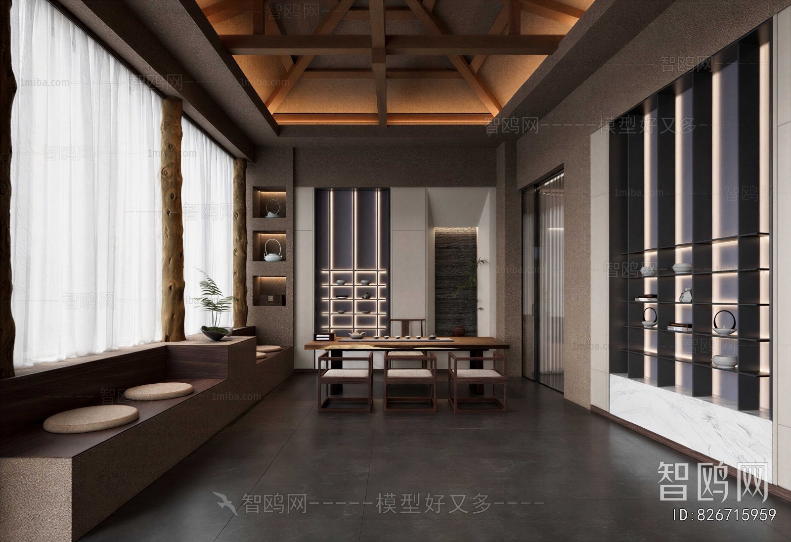 New Chinese Style Tea House