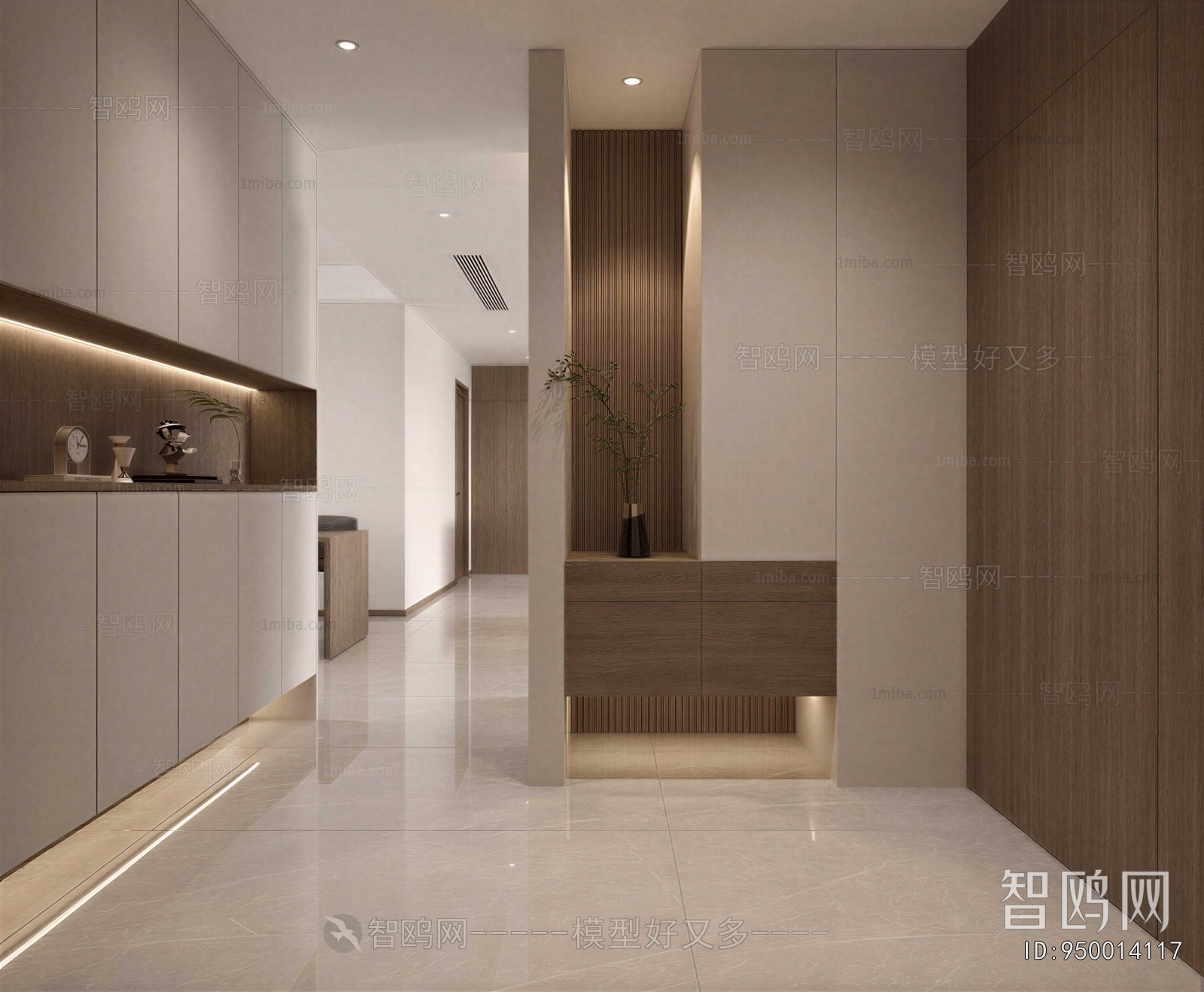 Modern Hallway