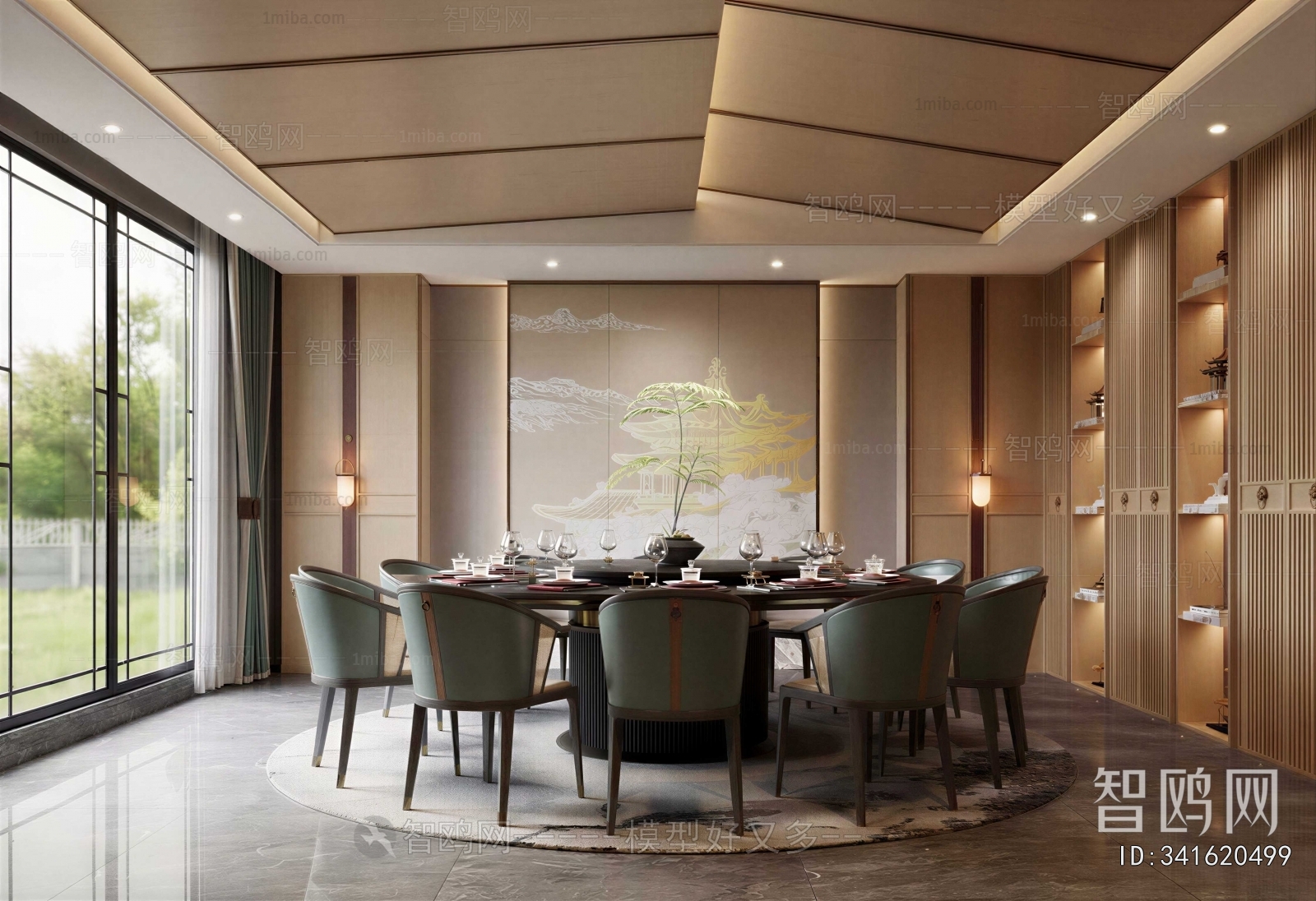 New Chinese Style Restaurant Box