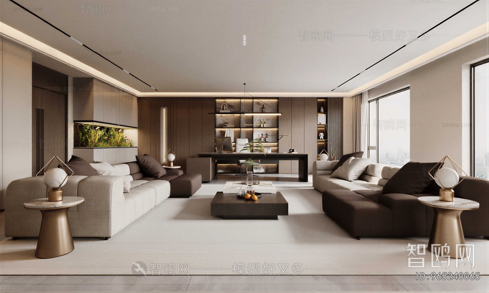 Modern Manager's Office