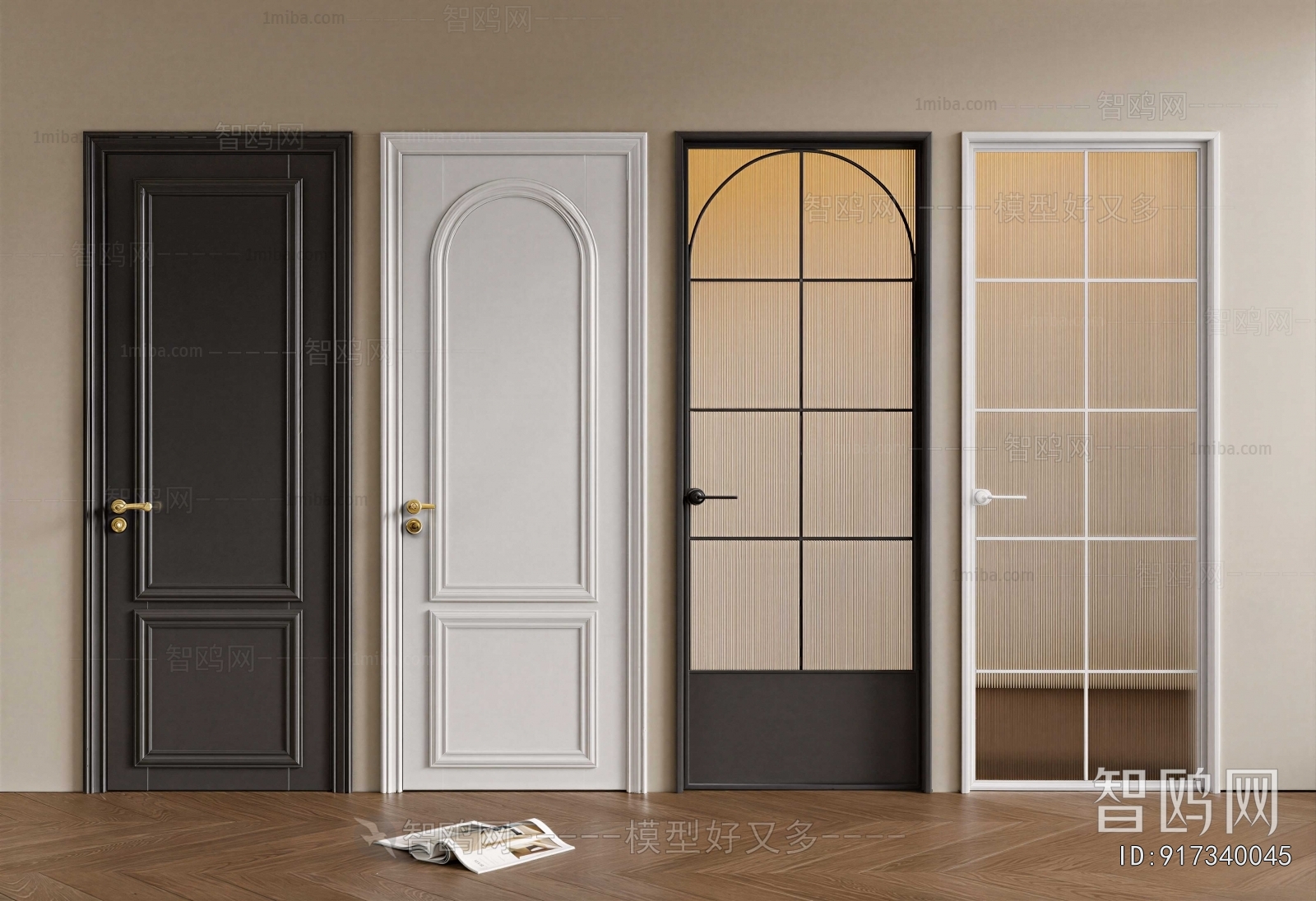 French Style Single Door