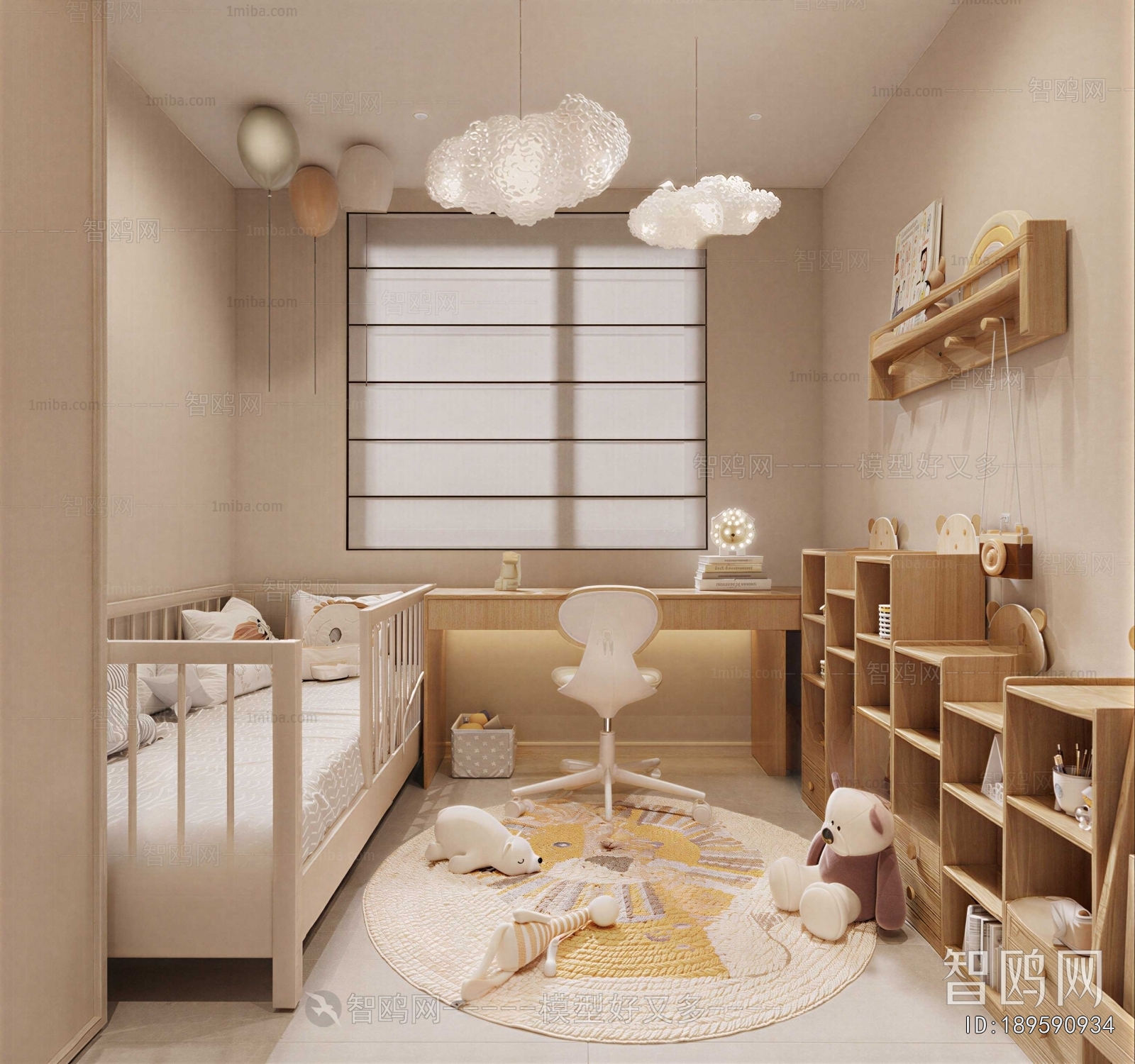 Nordic Style Children's Room