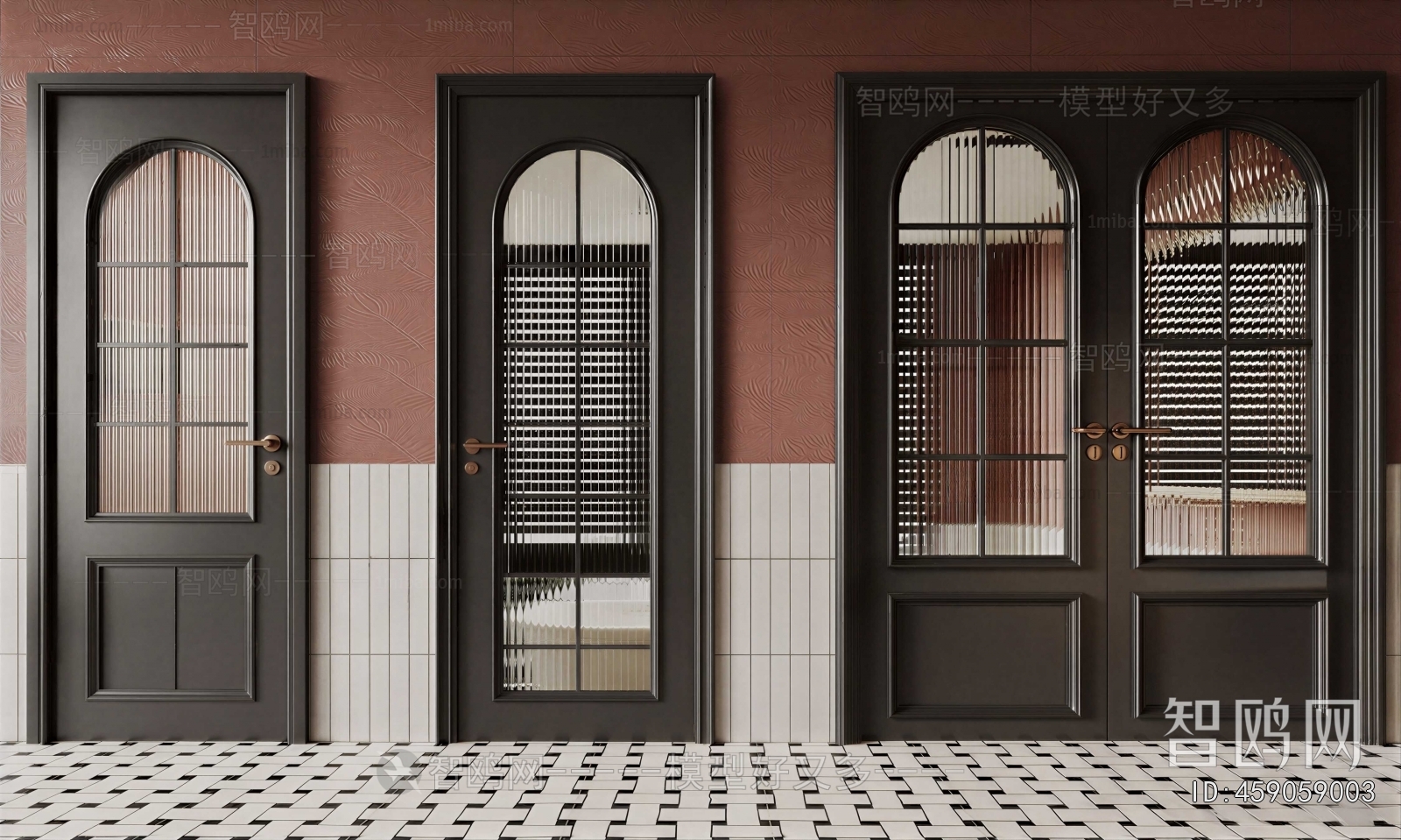 French Style Double Door