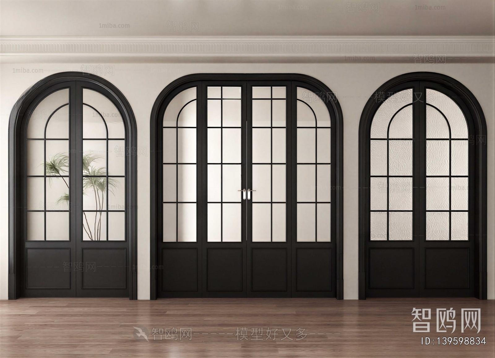 French Style Double Door