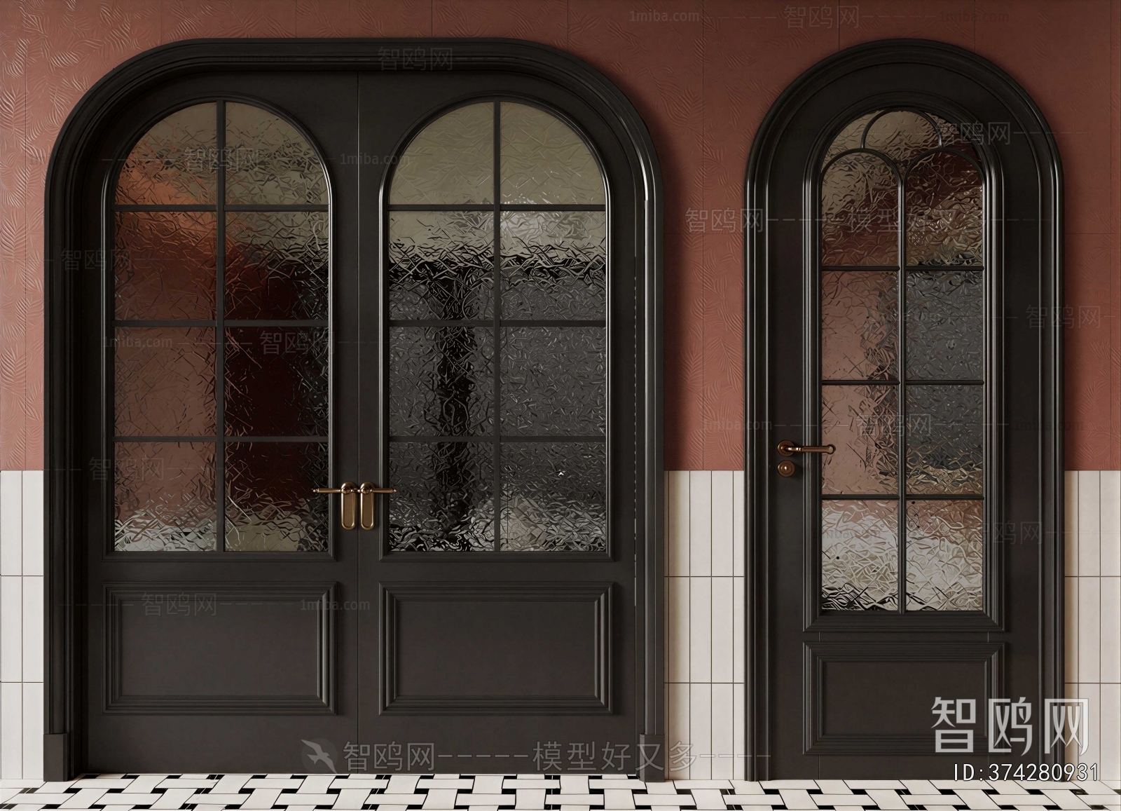 French Style Single Door