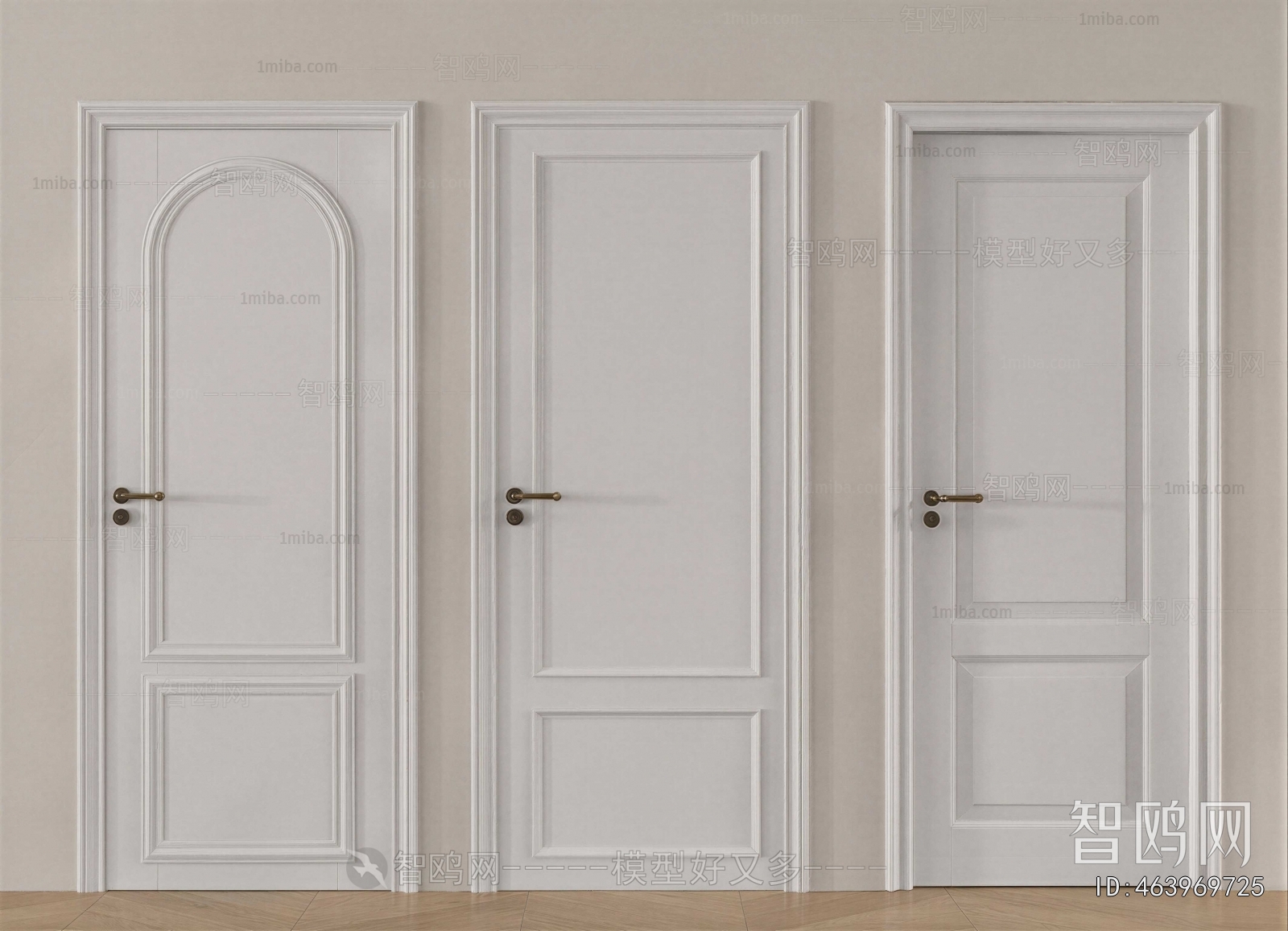 French Style Single Door