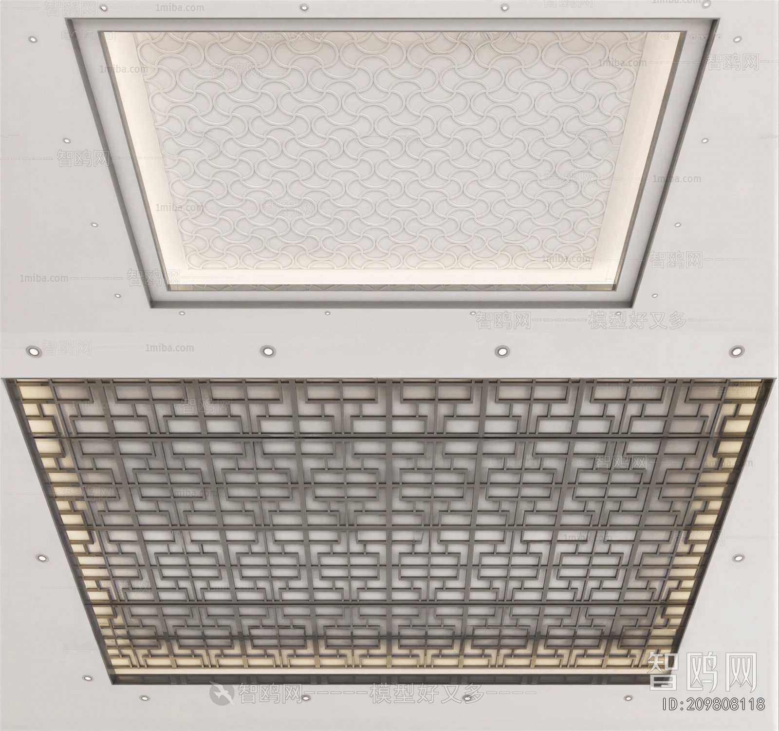 New Chinese Style Suspended Ceiling