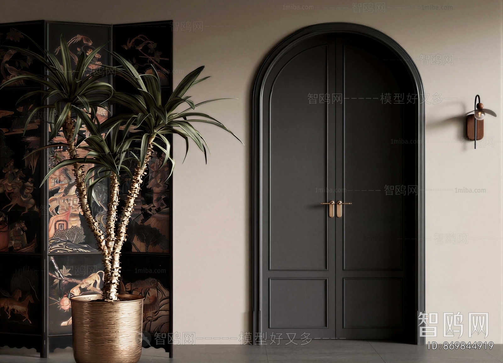French Style Double Door