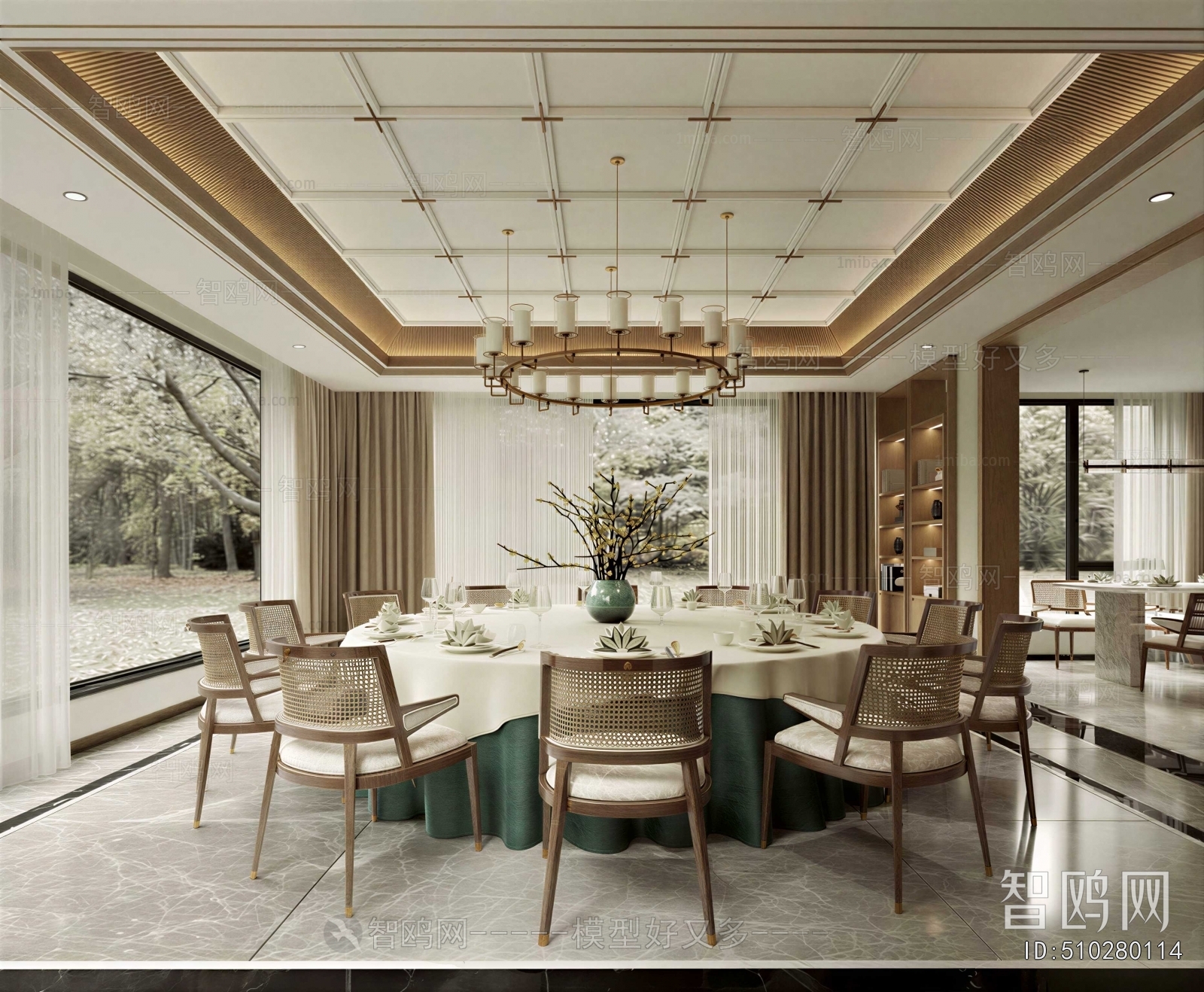 New Chinese Style Restaurant Box