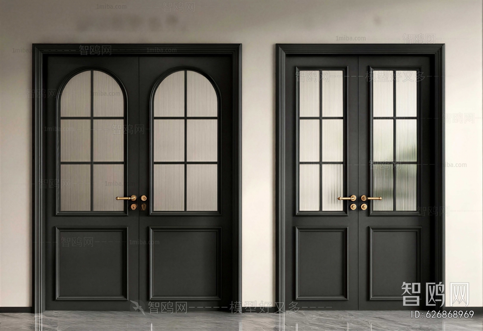 French Style Double Door