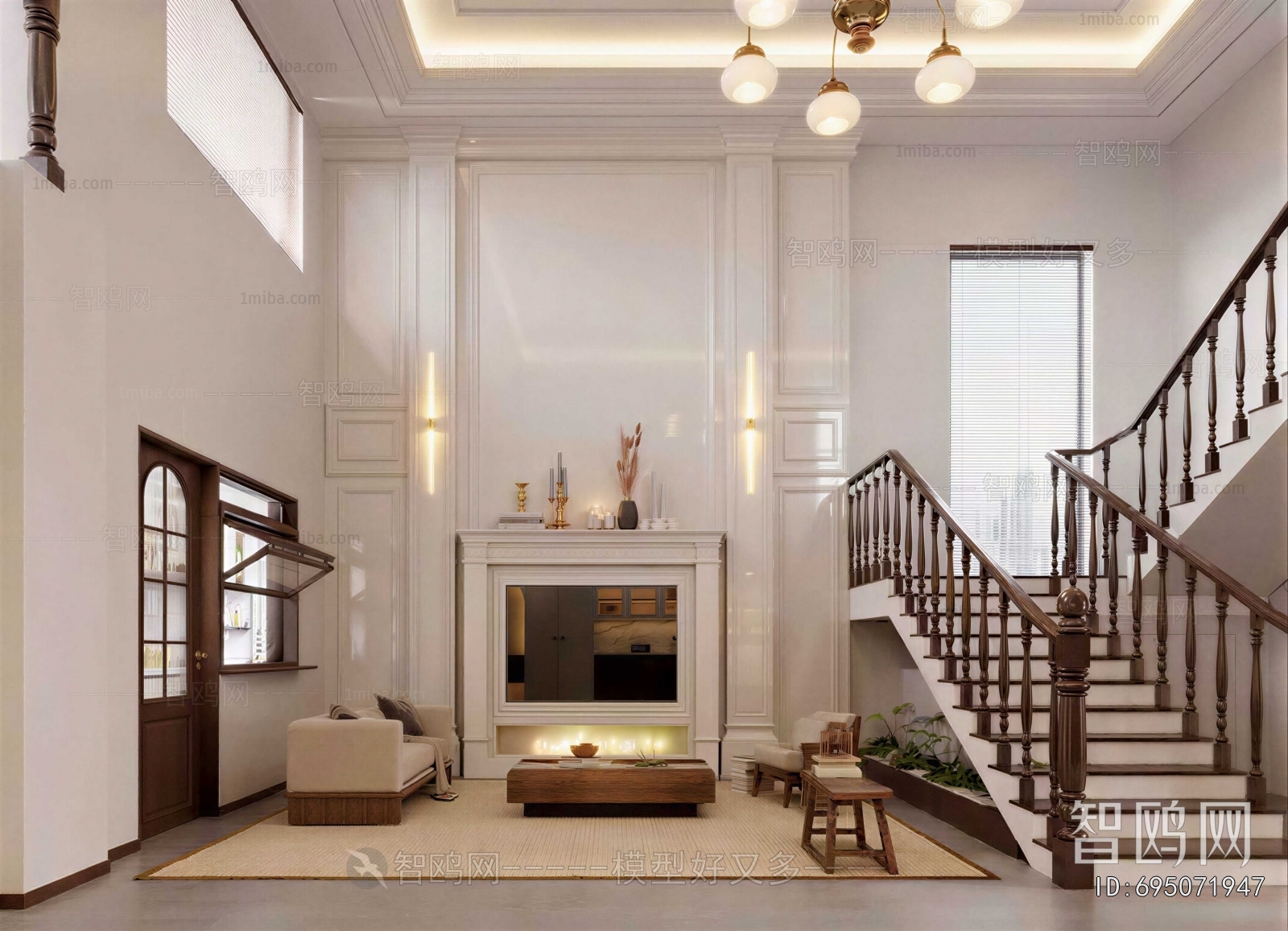 French Style A Living Room