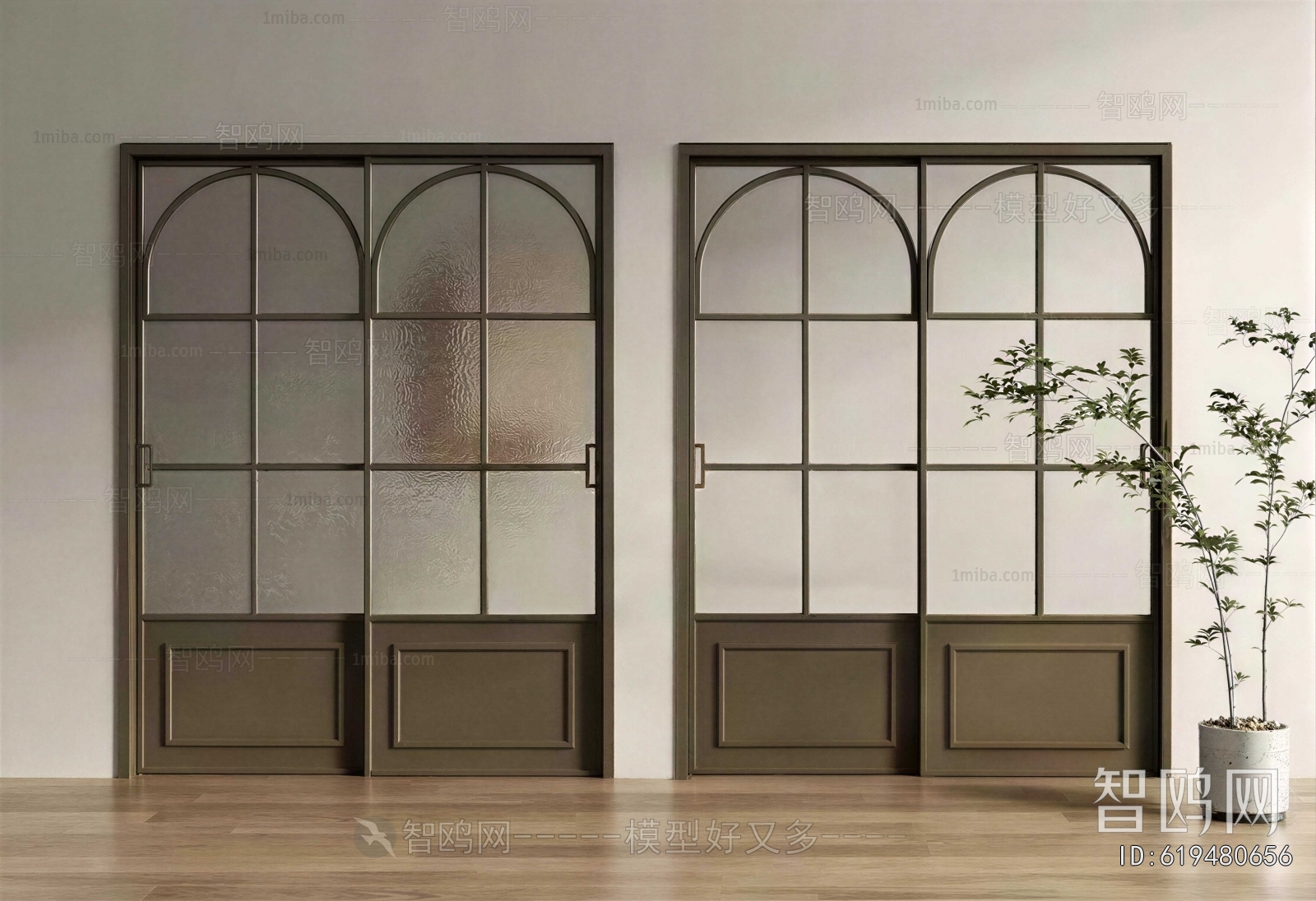 French Style Sliding Door
